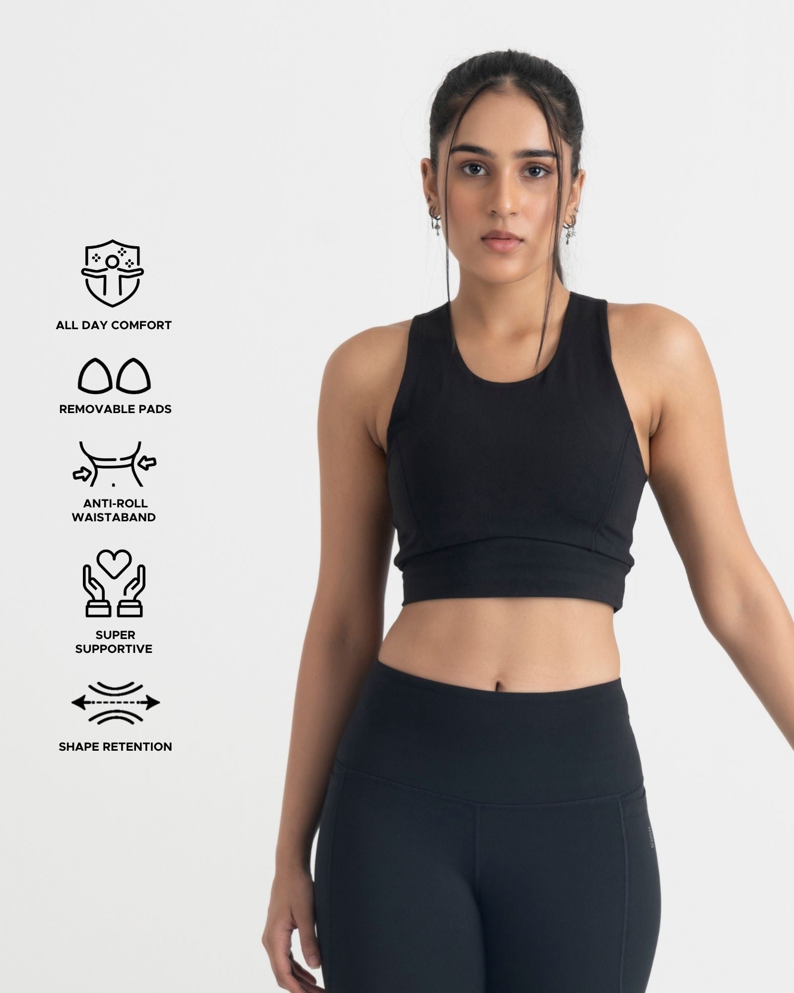 Zen Capris and 2-in-1 Crop Top Co-ord Set