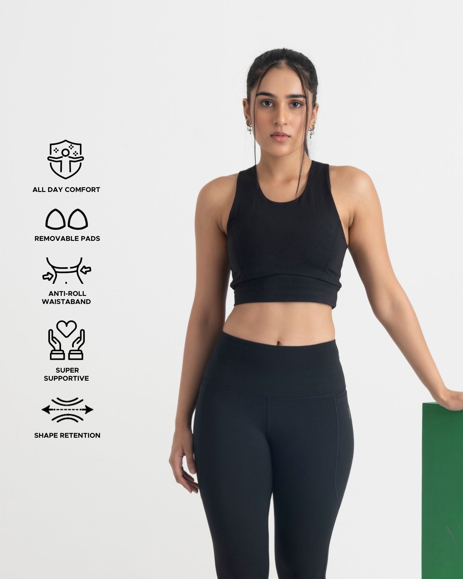 Zen 2-in-1 Crop Top