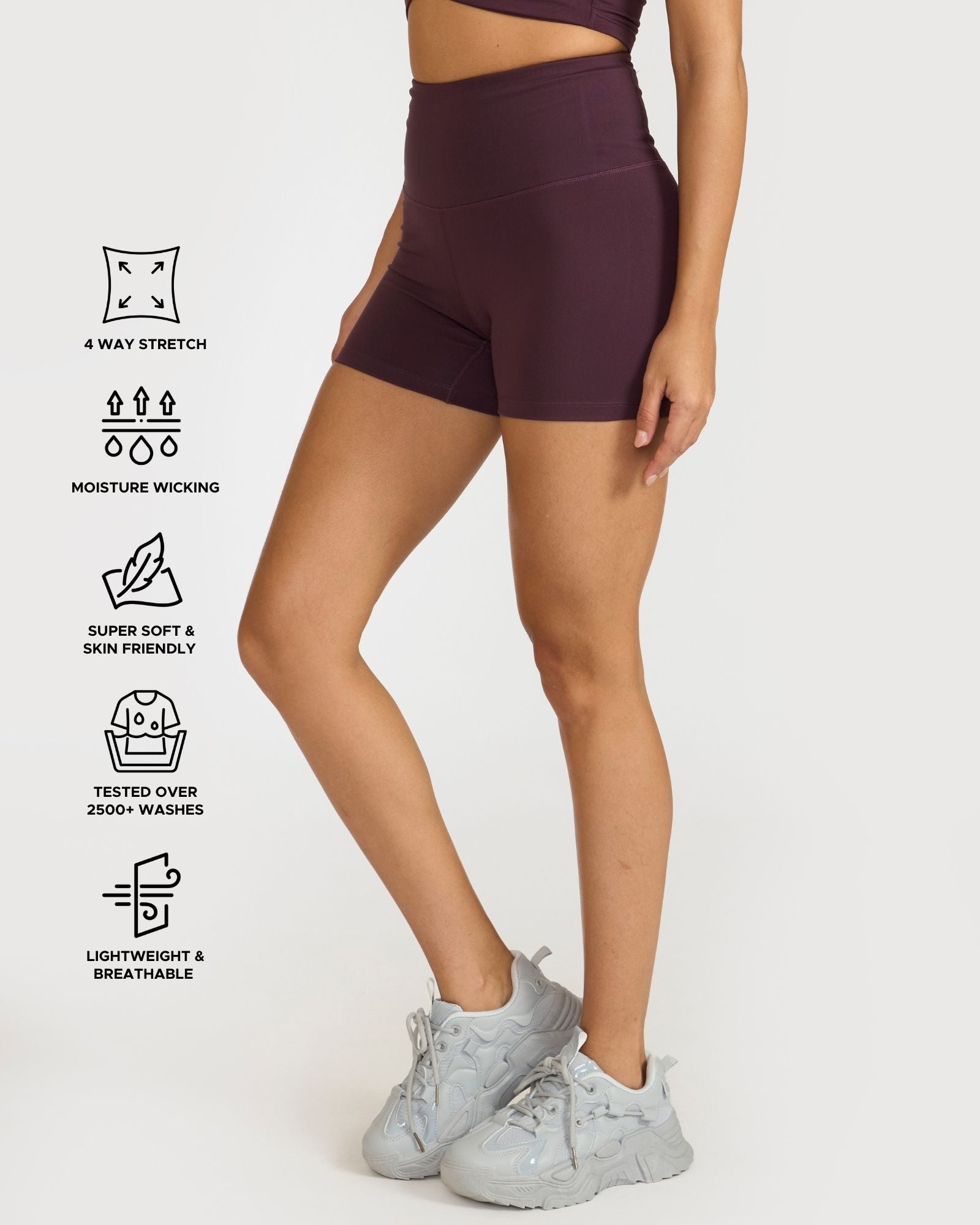 Zen Shorts & Front Wrap crop top Co-ord Set