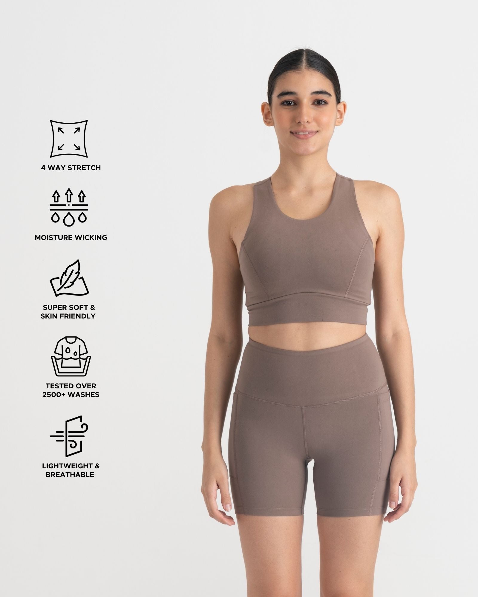 Zen 2-in-1 Crop Top