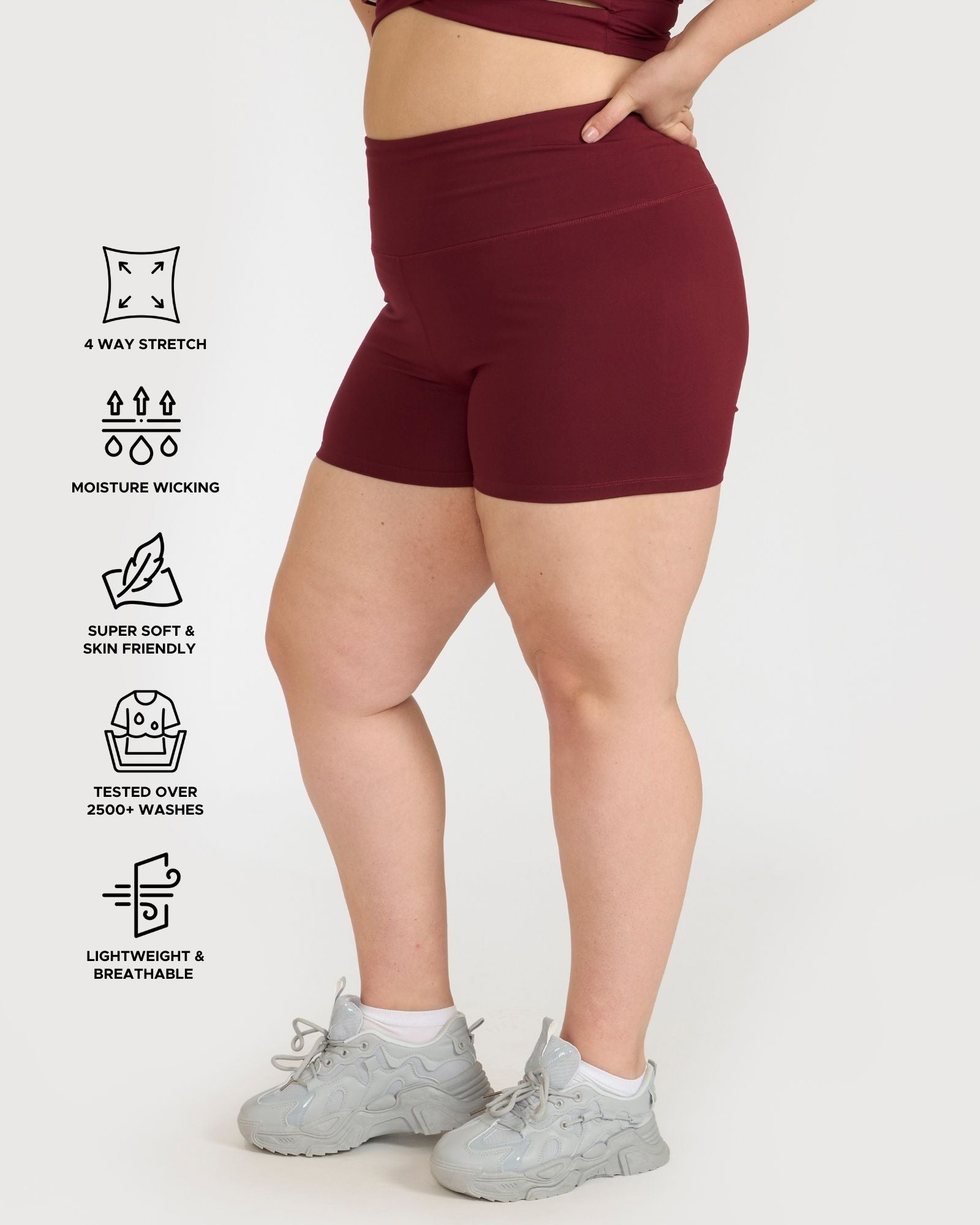 Zen Shorts & Front Wrap crop top Co-ord Set