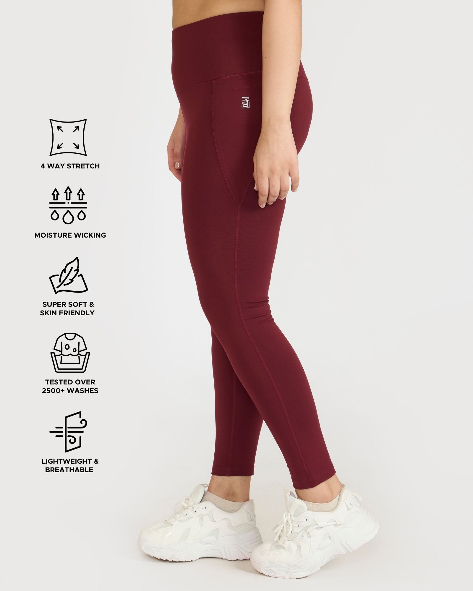 Zen Ankle Length Leggings and Padded V Neck Sports Bra Co-ord Set