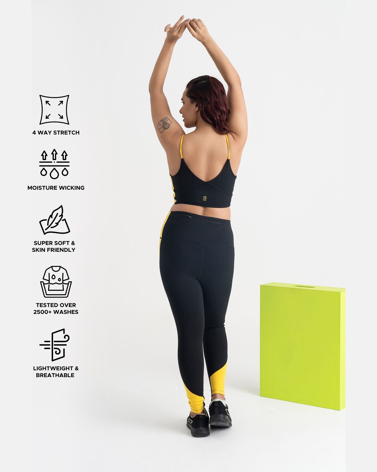 Epic Pop V-Neck Sports Bra
