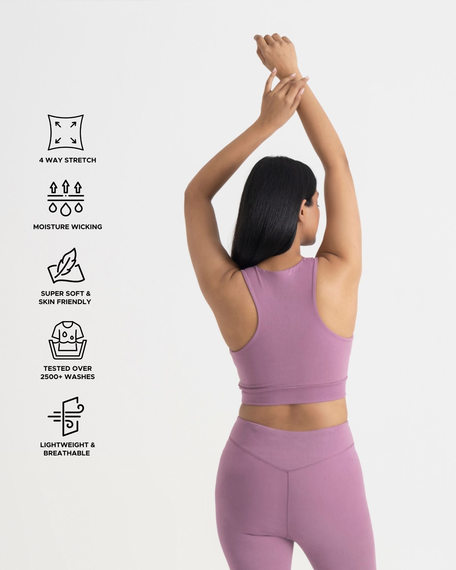 Zen 2-in-1 Crop Top