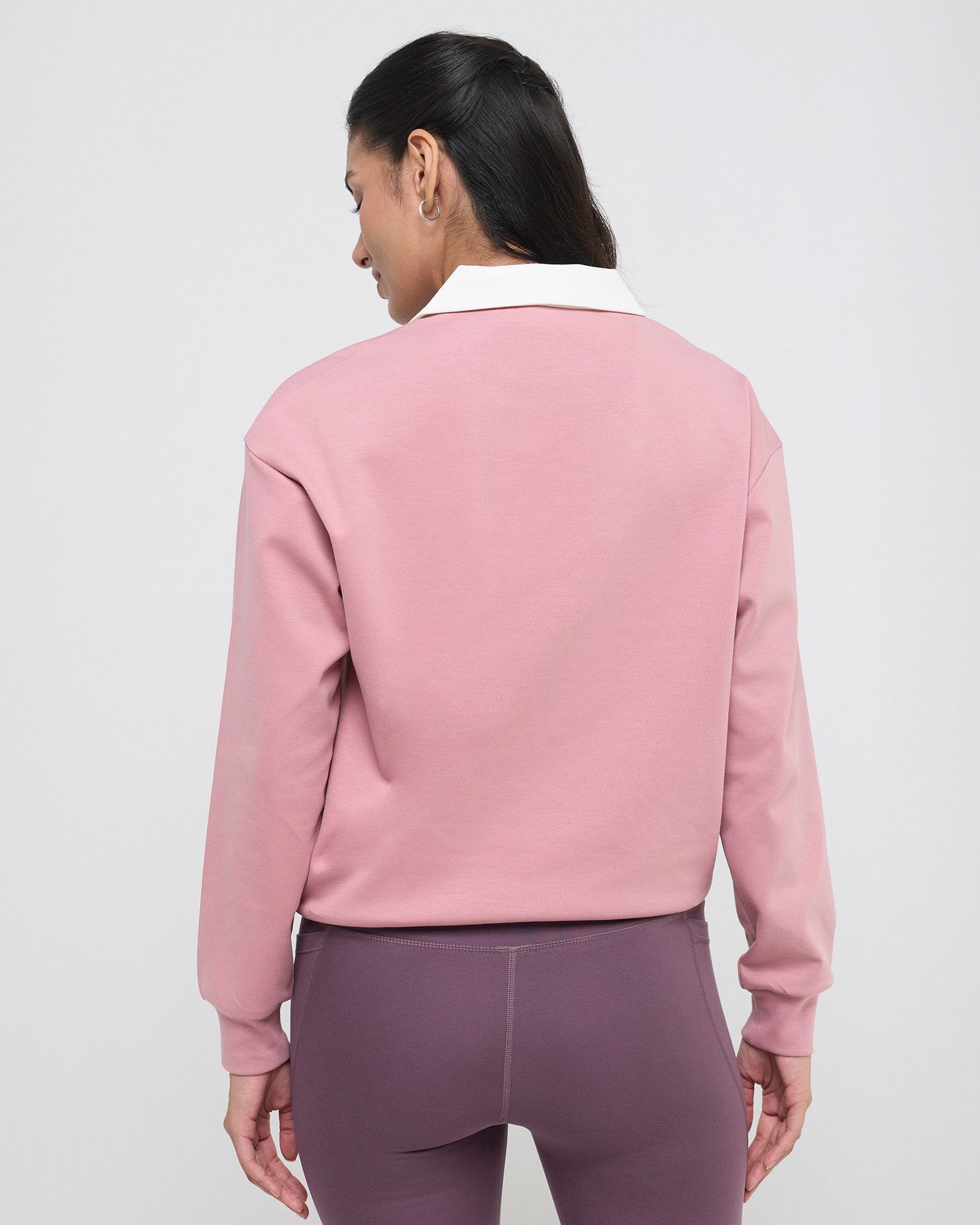 Vintage Polo Neck Sweatshirt