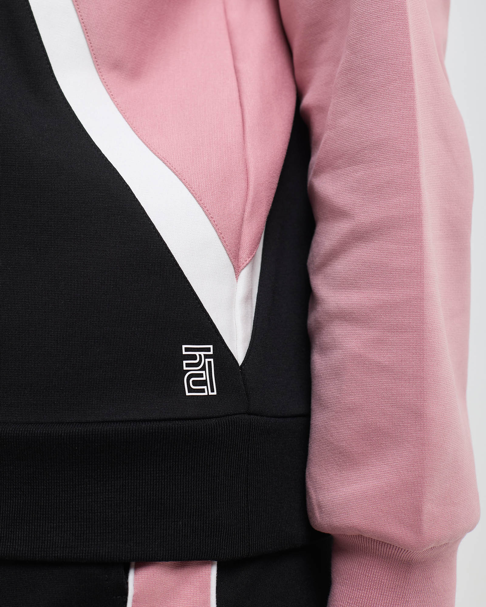 Wave Polo Neck Sweatshirt - 1/4th Zipper