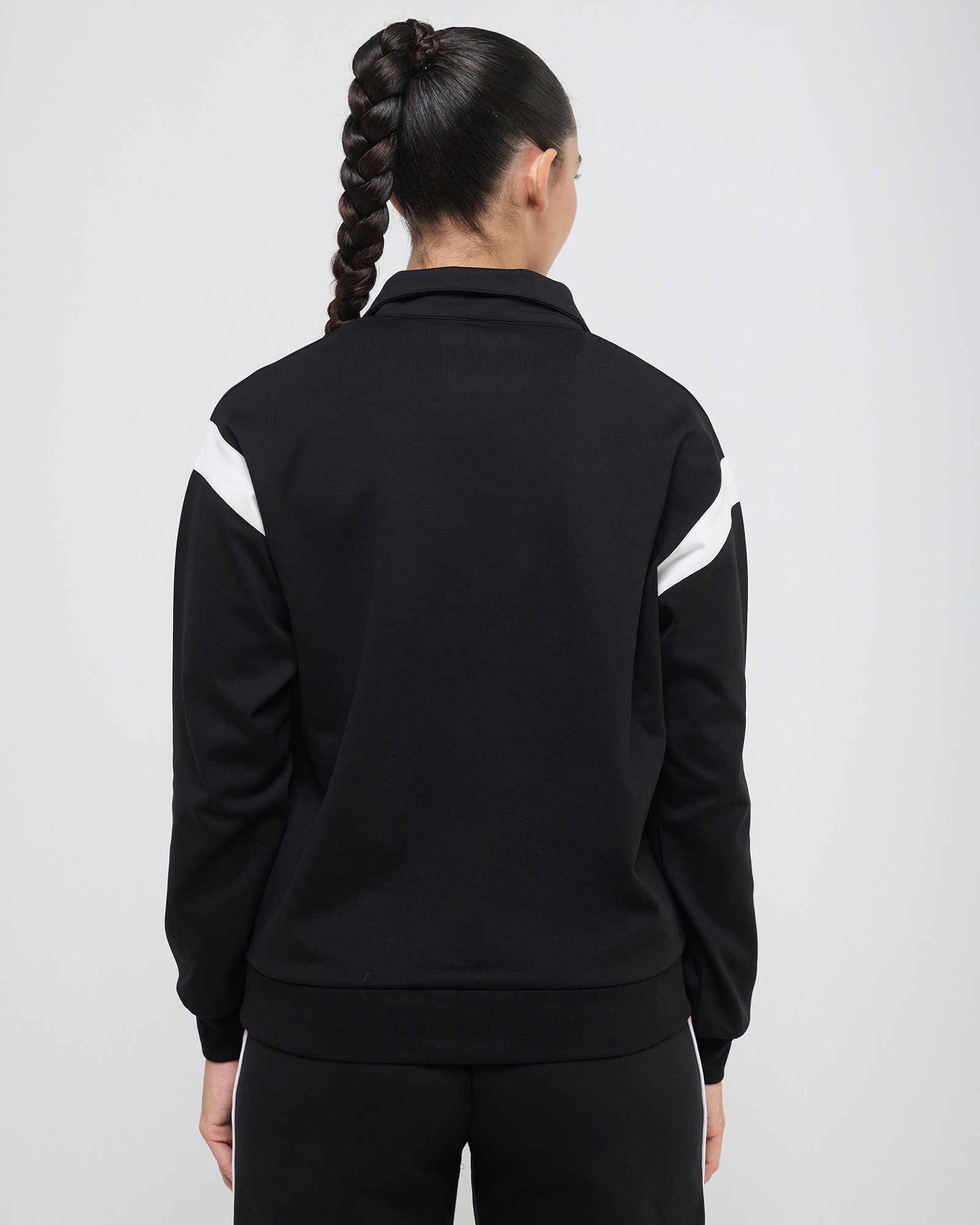 Wave High Neck Sweatshirt