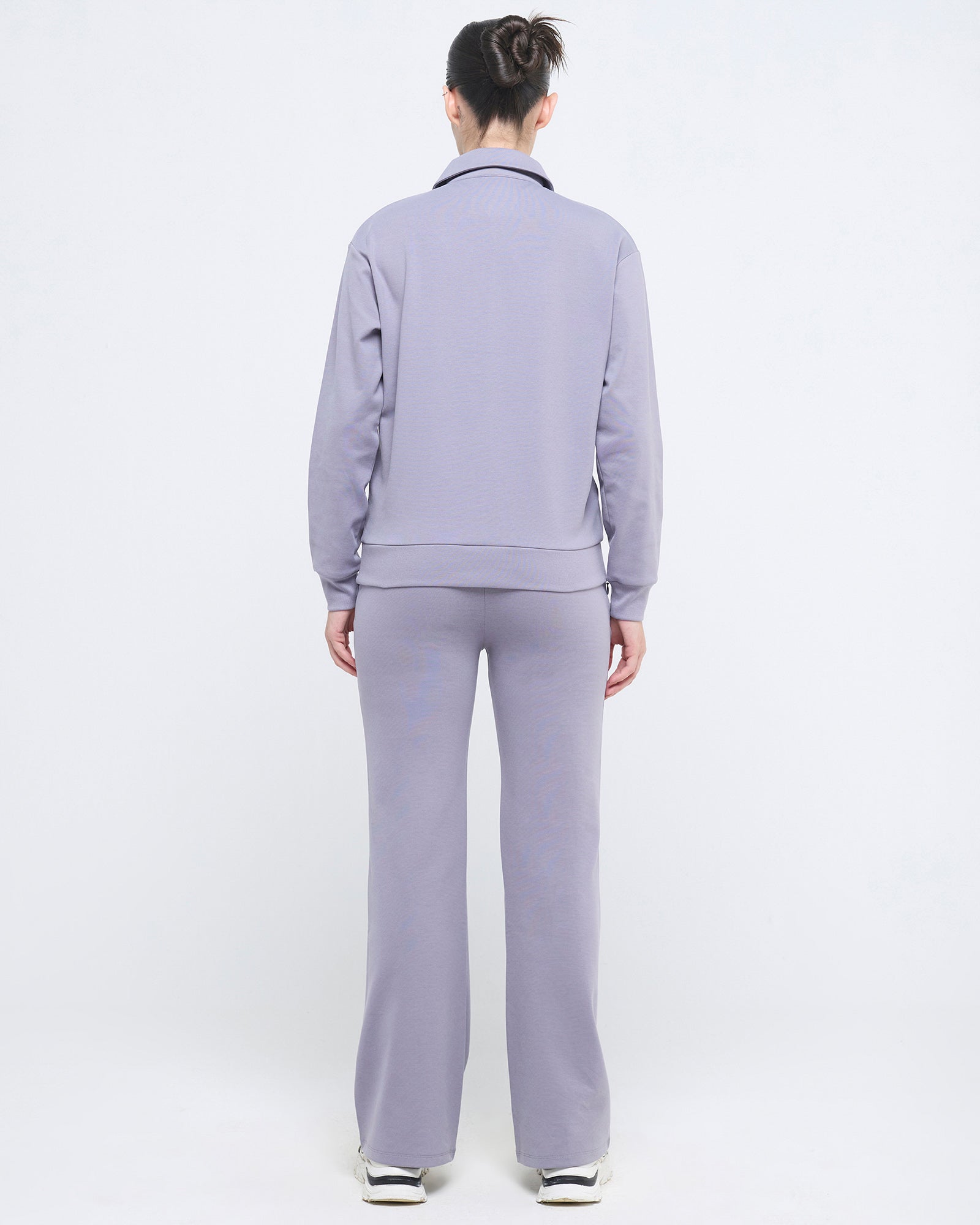 Essential Polo Neck Sweatshirt - 1/4th Zipper