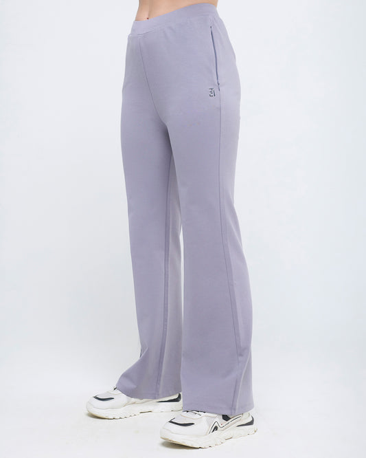 Essential Flare Pants - Lilac Ash