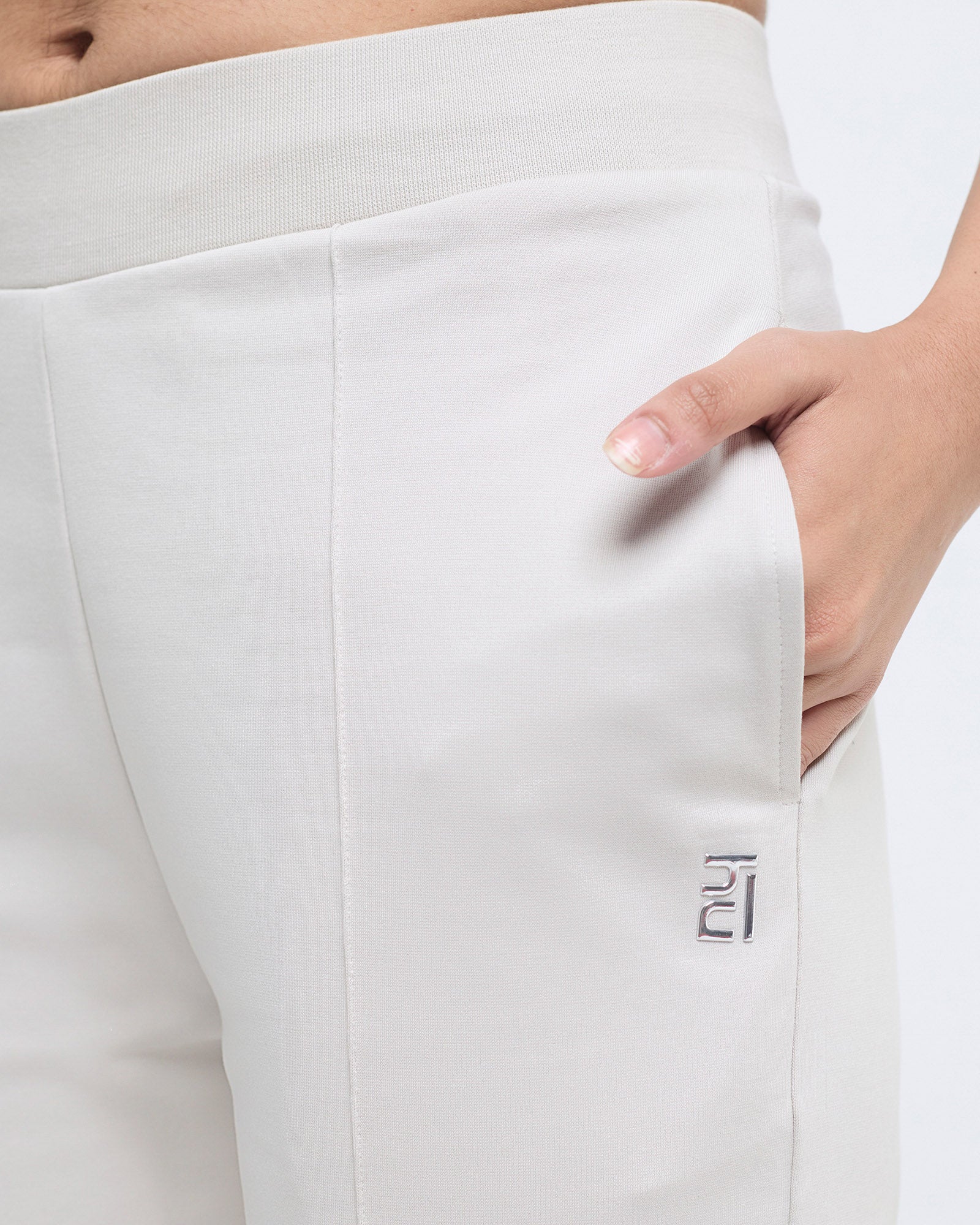 Essential Polo Neck Half Sleeve & Straight pants co-ord set