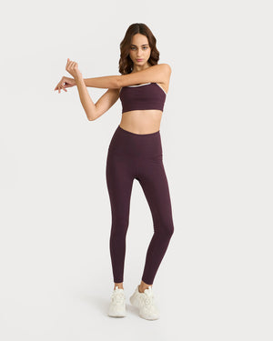 Zen Halo Sports Bra & Ankle Length Leggings Co-ord Set