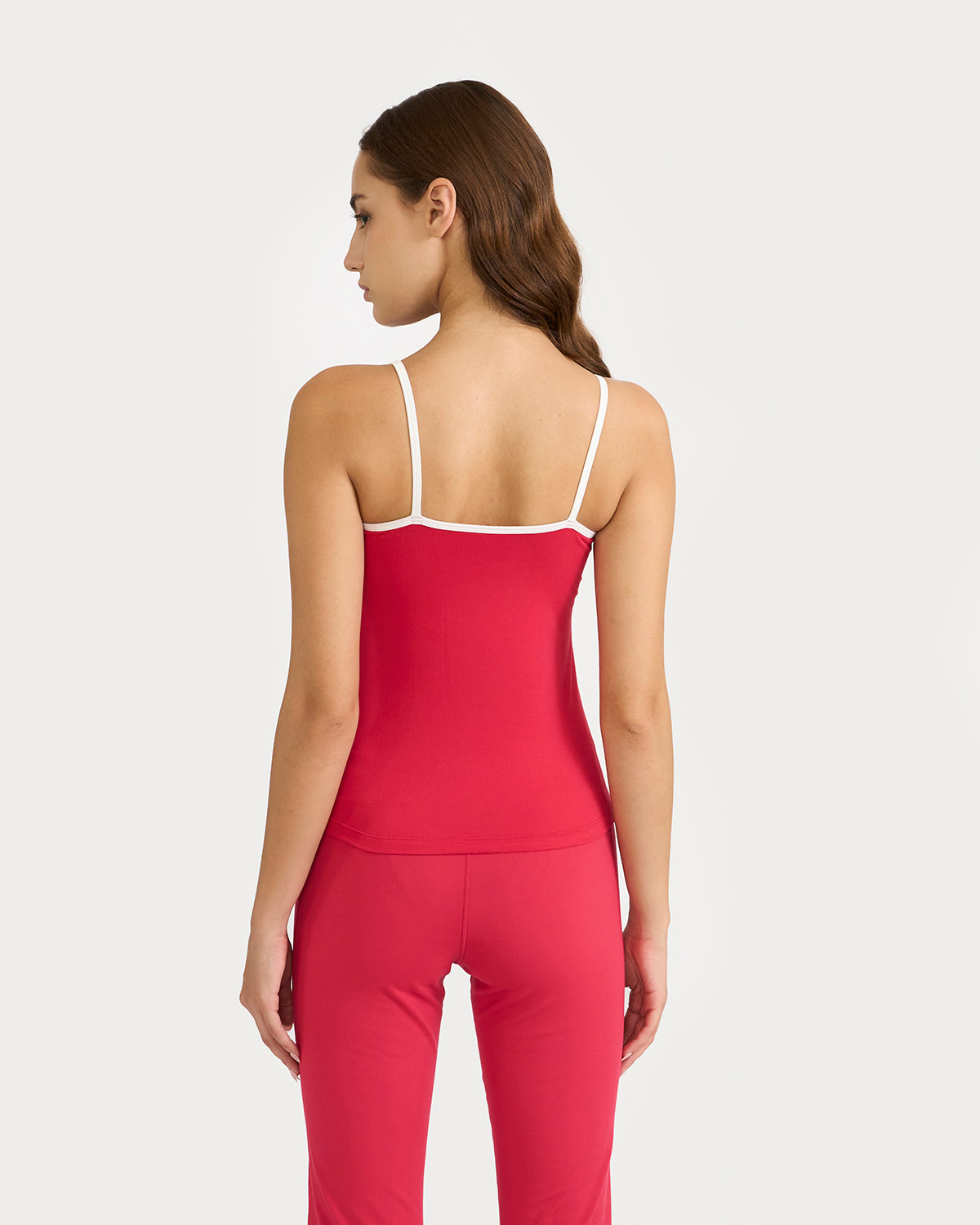 Zen halo top with in-built bra & Flare pants Co-Ord Set