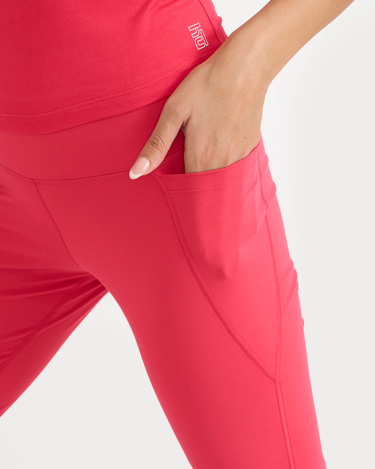 Zen halo top with in-built bra & Flare pants Co-Ord Set