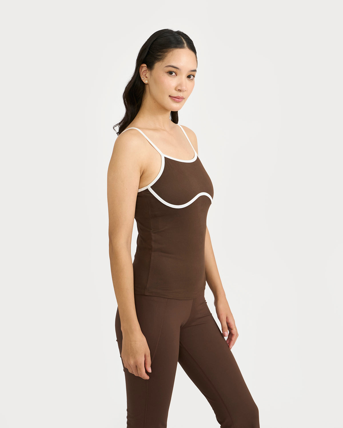 zen halo top with in-built bra