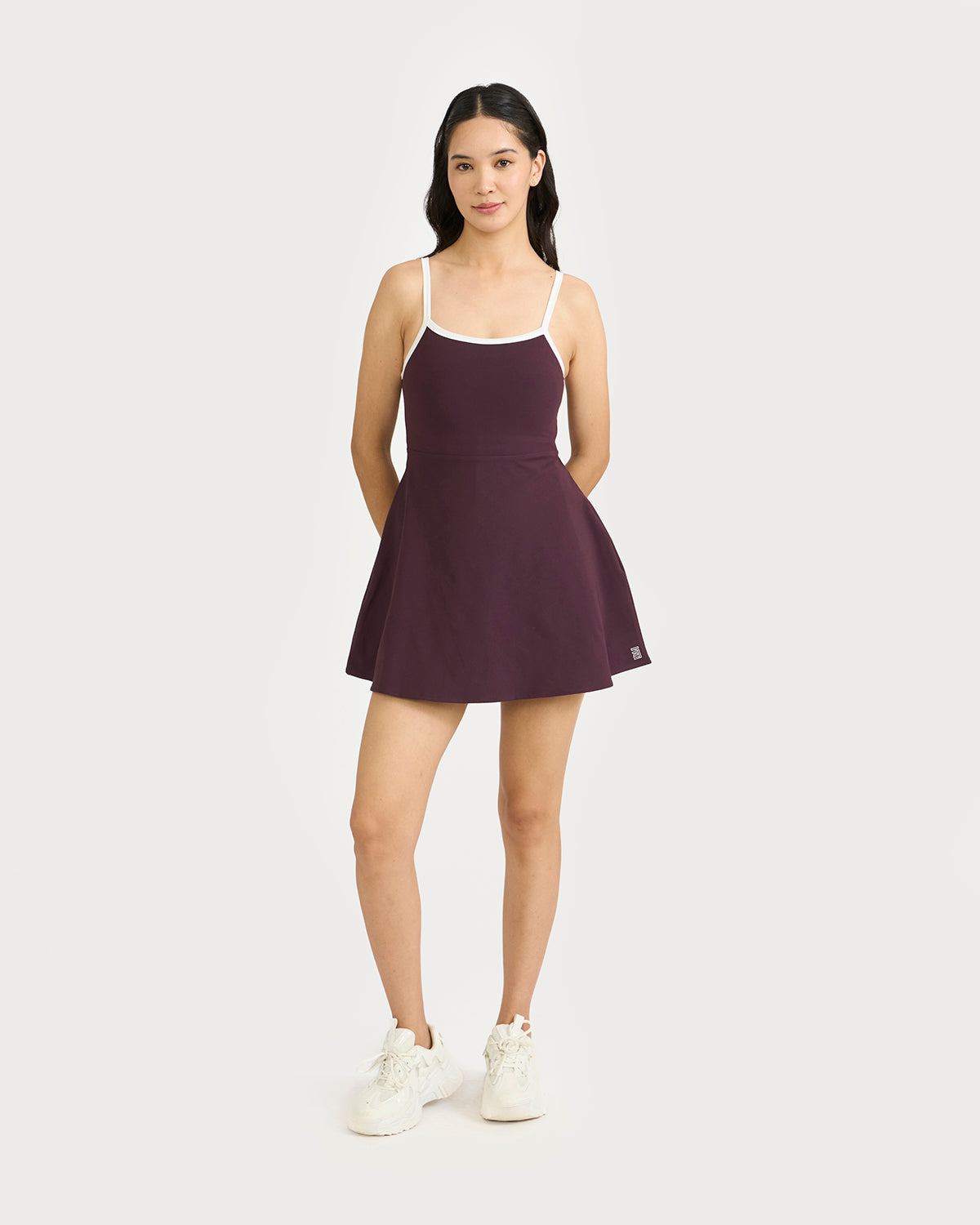 Zen Halo Dress with built-in bra and shorts