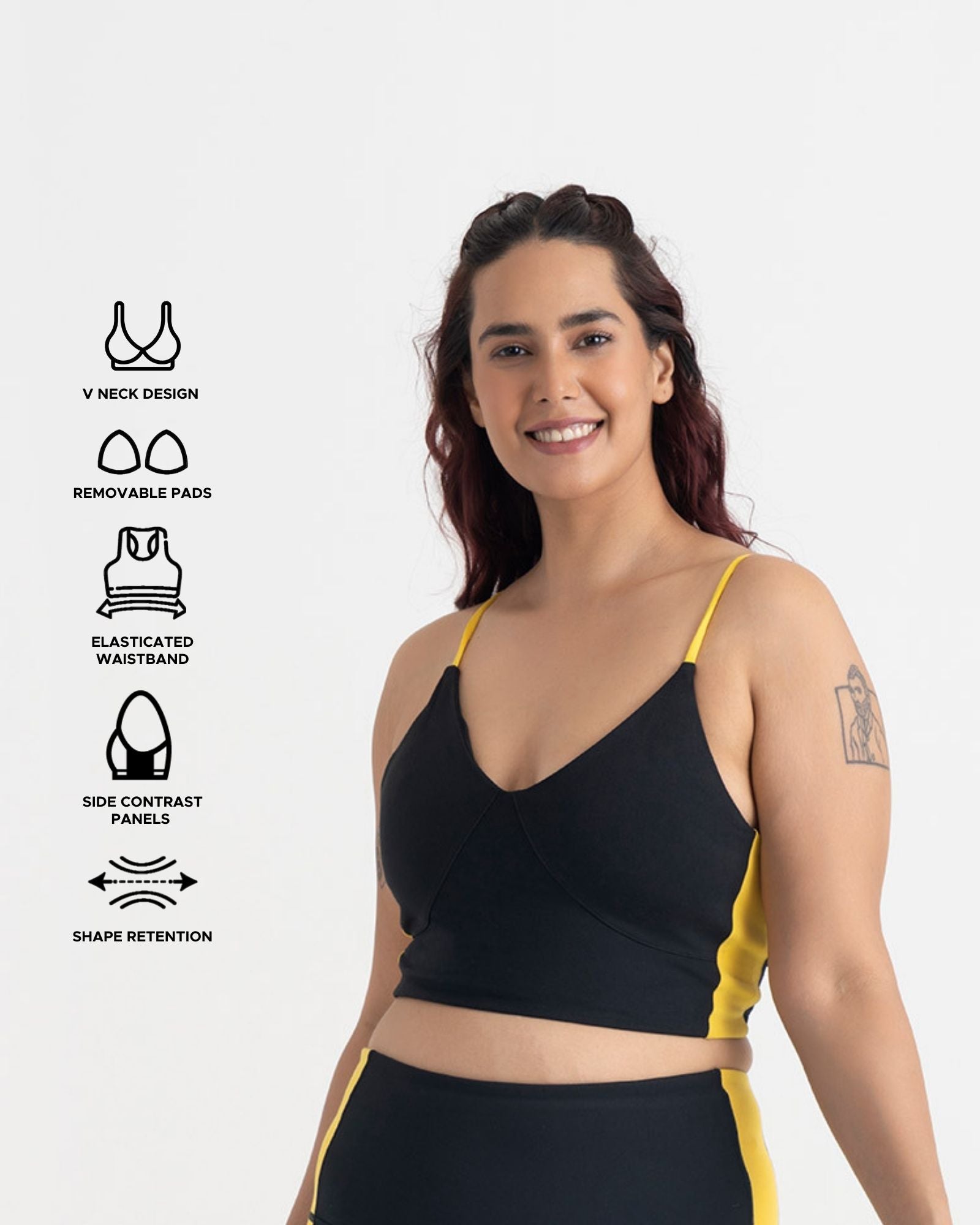 Epic Pop Shorts and Sports Bra Co-ord Set