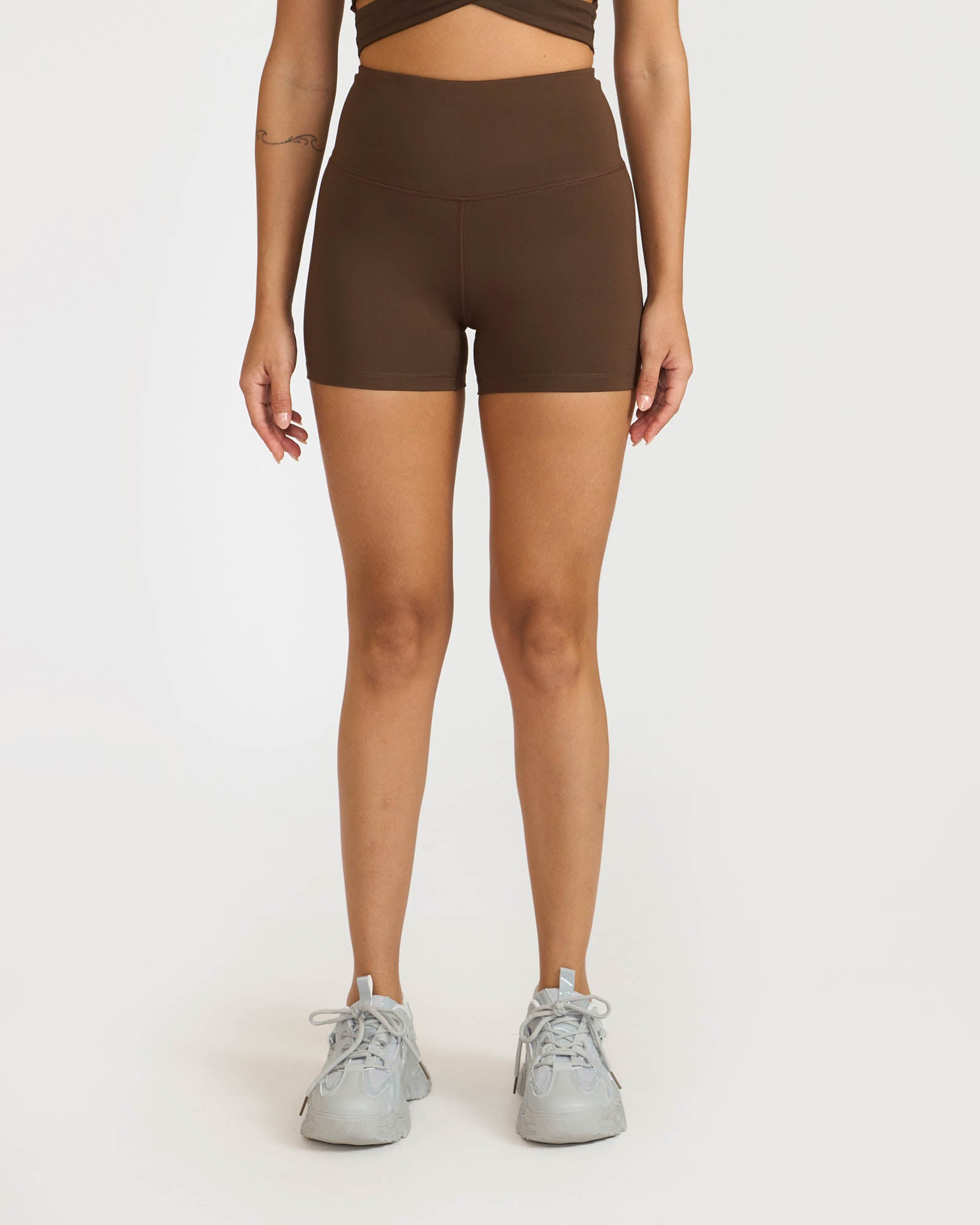 Zen Shorts & Front Wrap crop top Co-ord Set