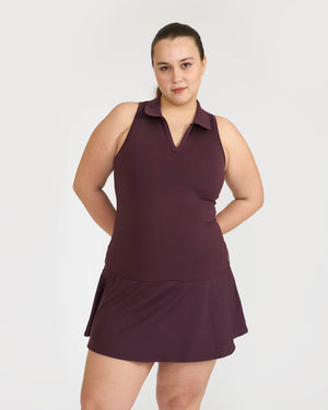 Zen Polo Neck Top with in-Built Sports Bra