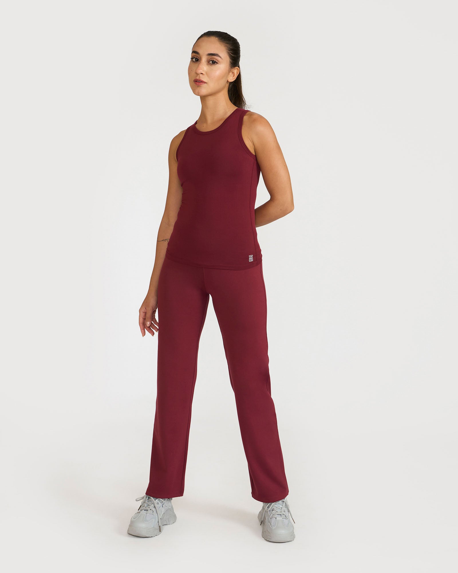 Zen tank top with in-built sports bra