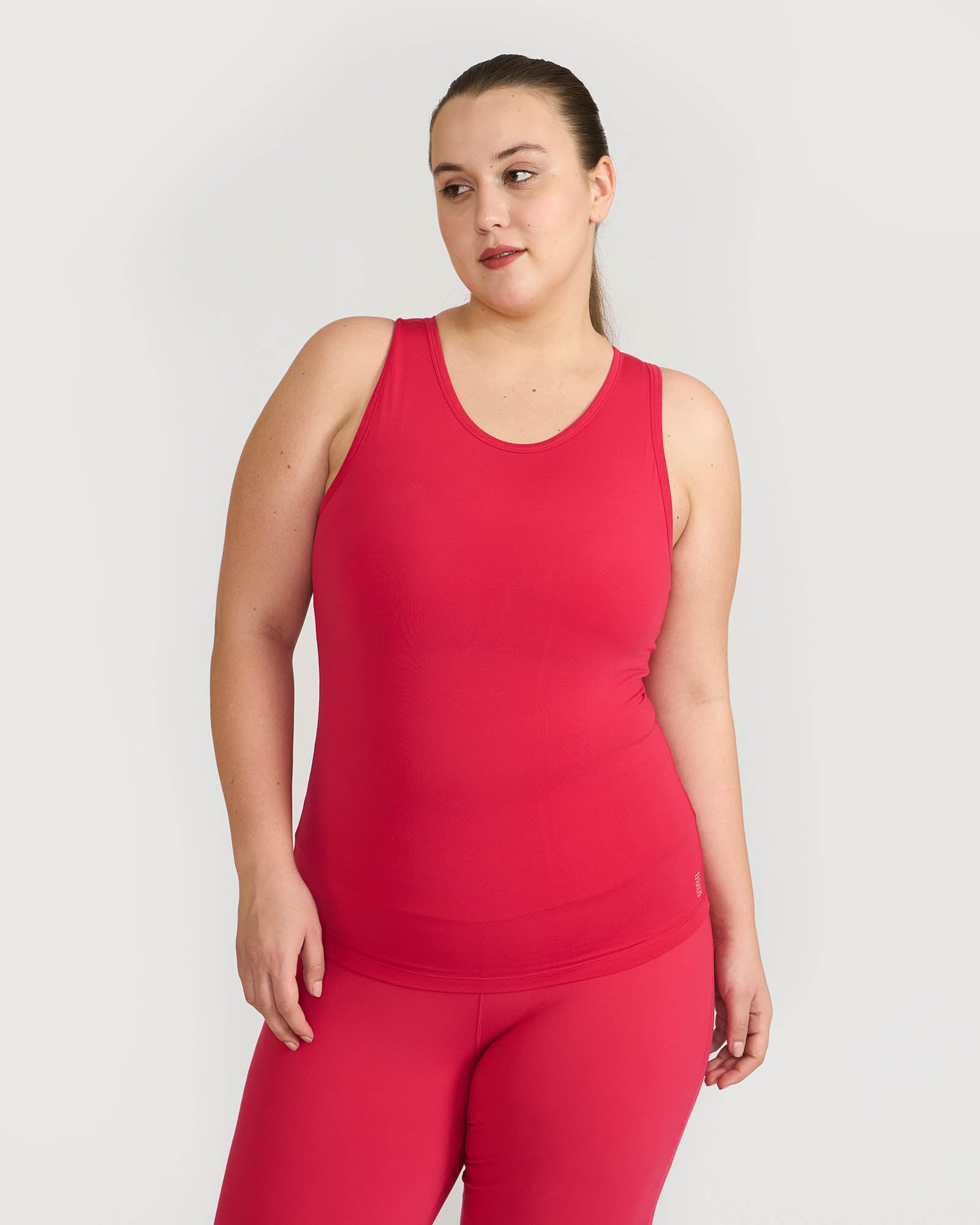 Zen Straight Fit Pants & Tank Top In-Built Sports Bra Co-ord Set