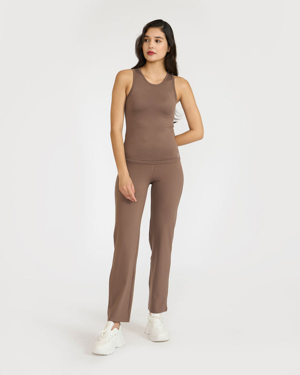 Zen tank top with in-built sports bra