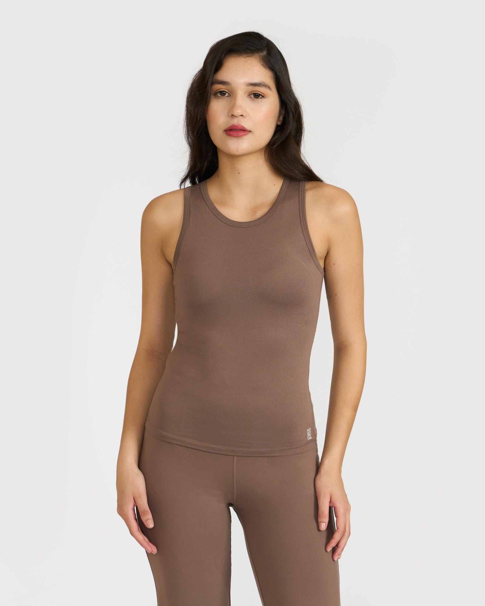 Zen tank top with in-built sports bra