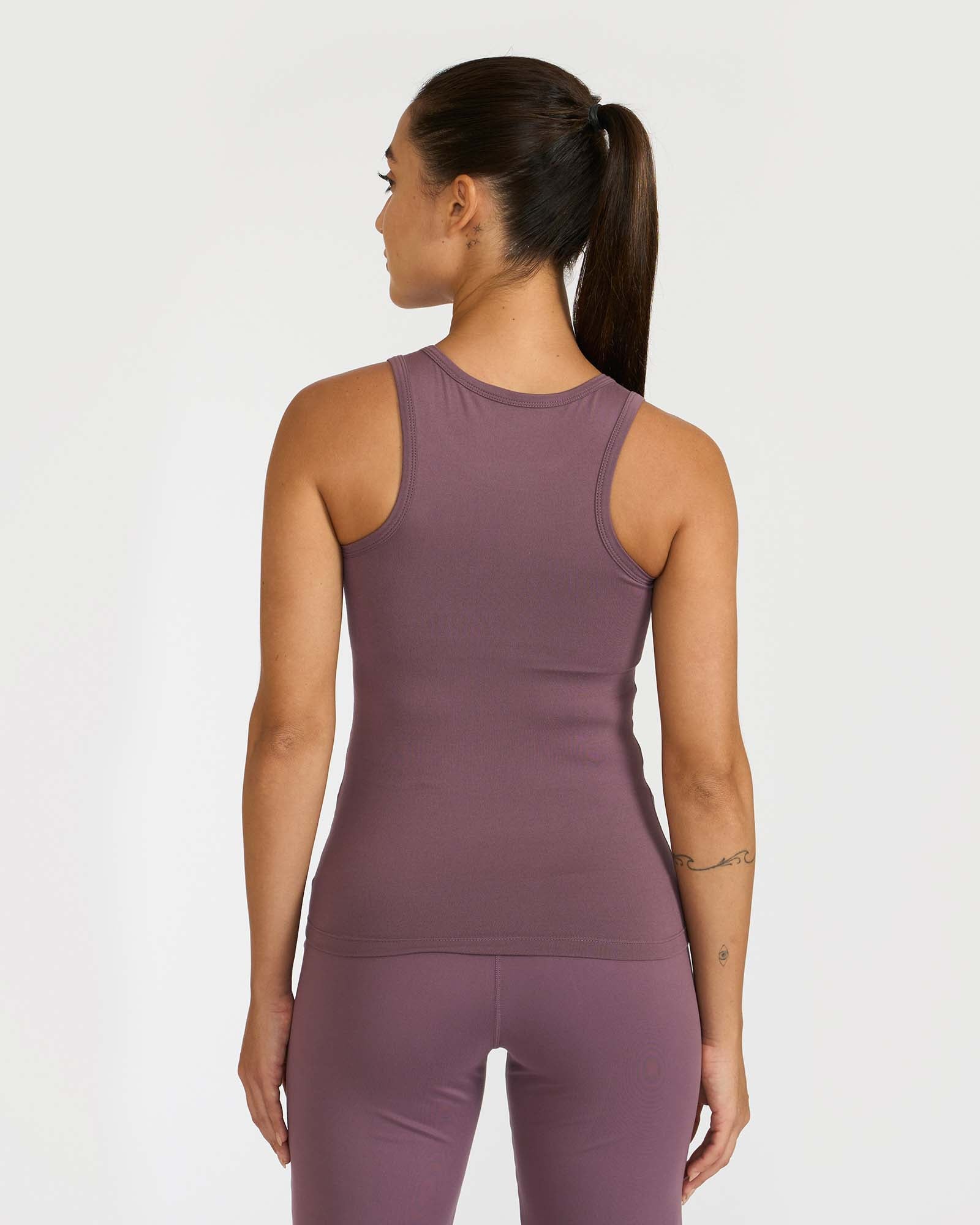 Zen tank top with in-built sports bra