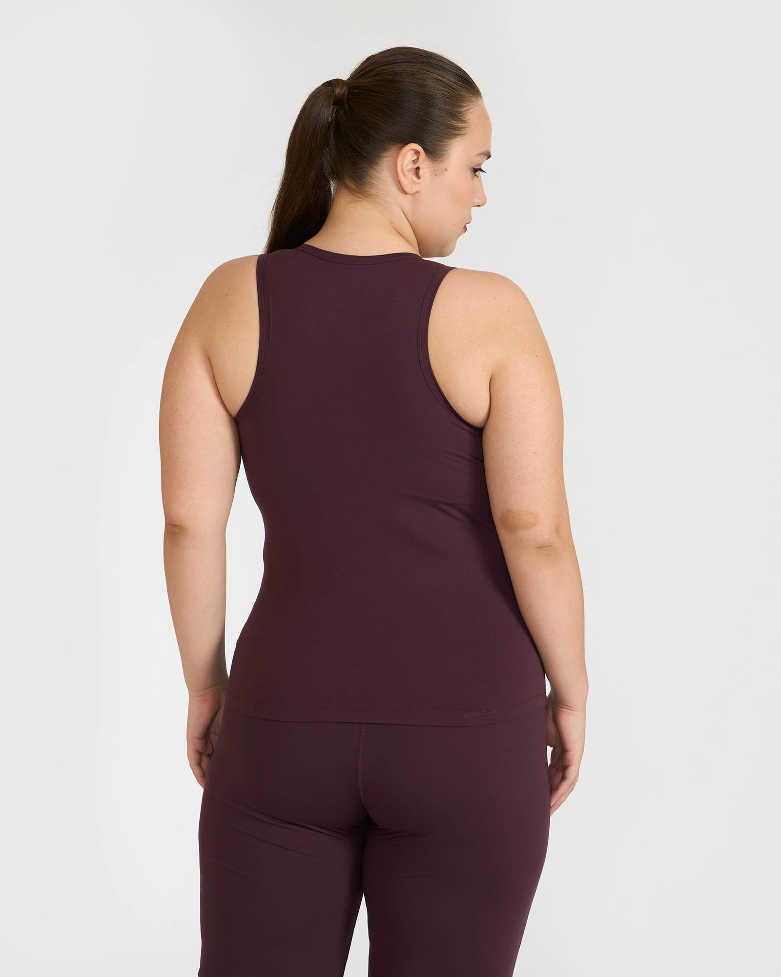 Zen tank top with in-built sports bra