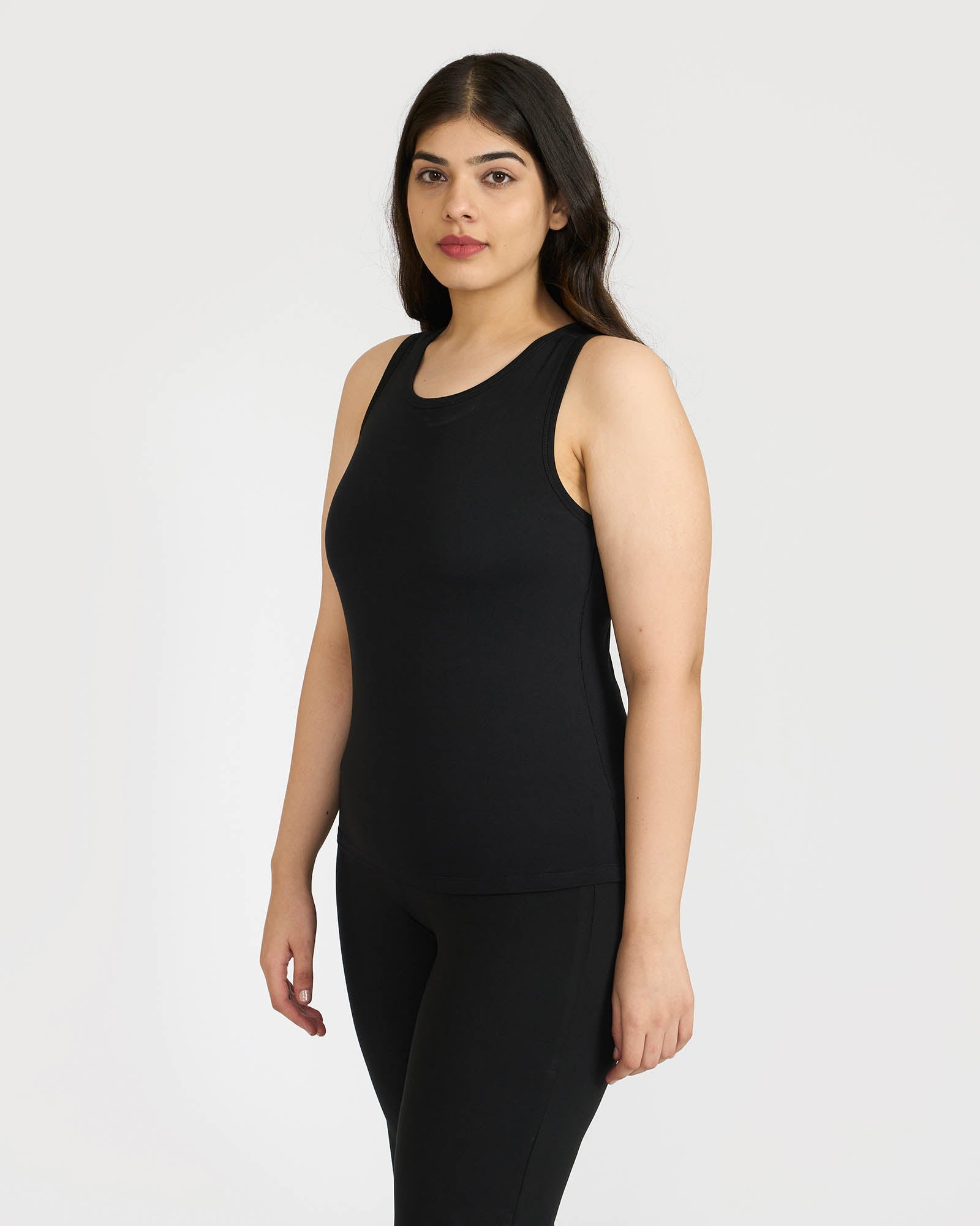 Zen tank top with in-built sports bra