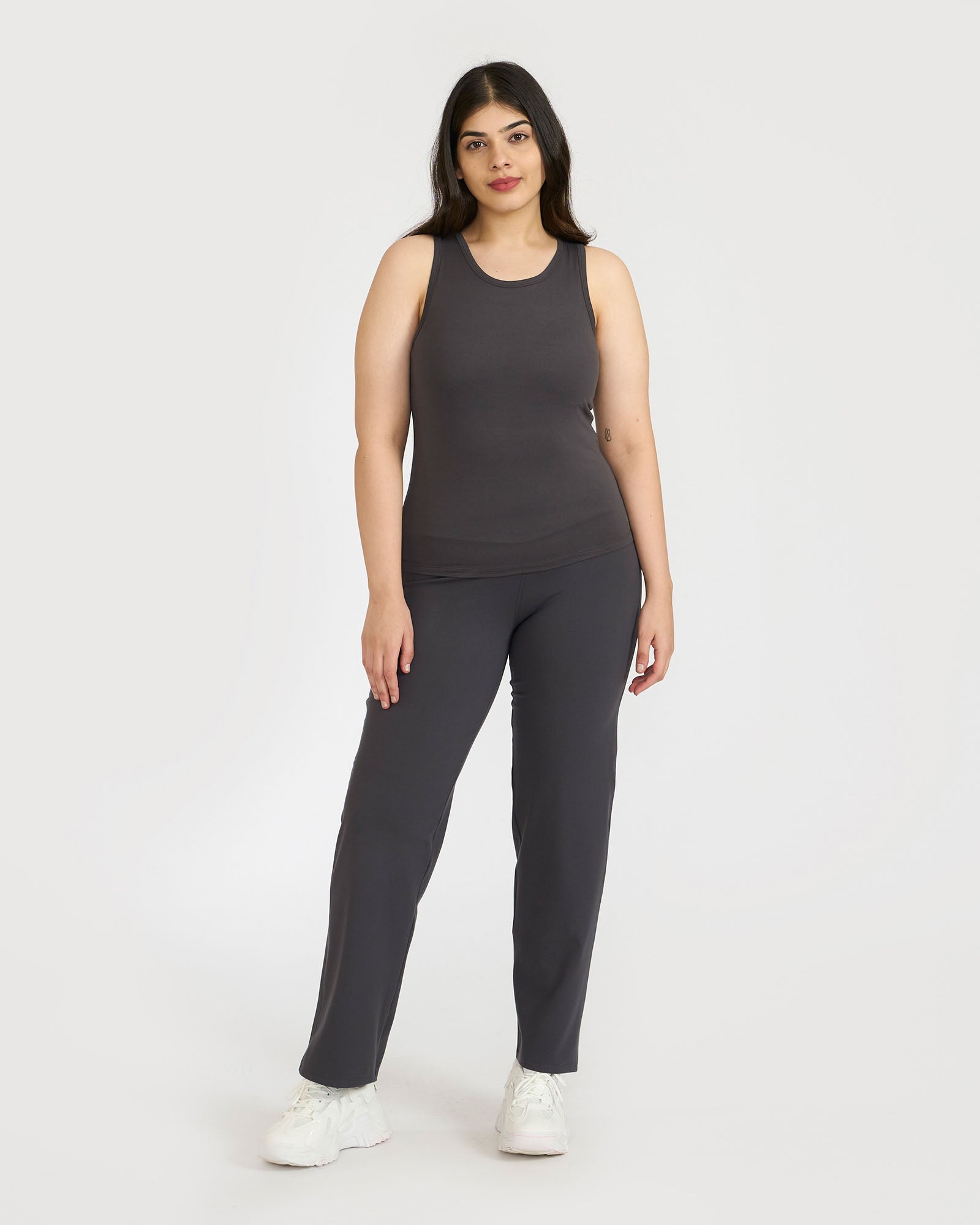 Zen tank top with in-built sports bra