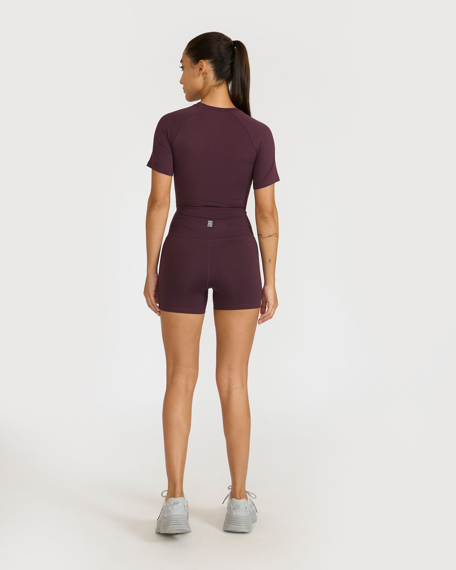 Zen Shorts & Front Wrap crop top Co-ord Set