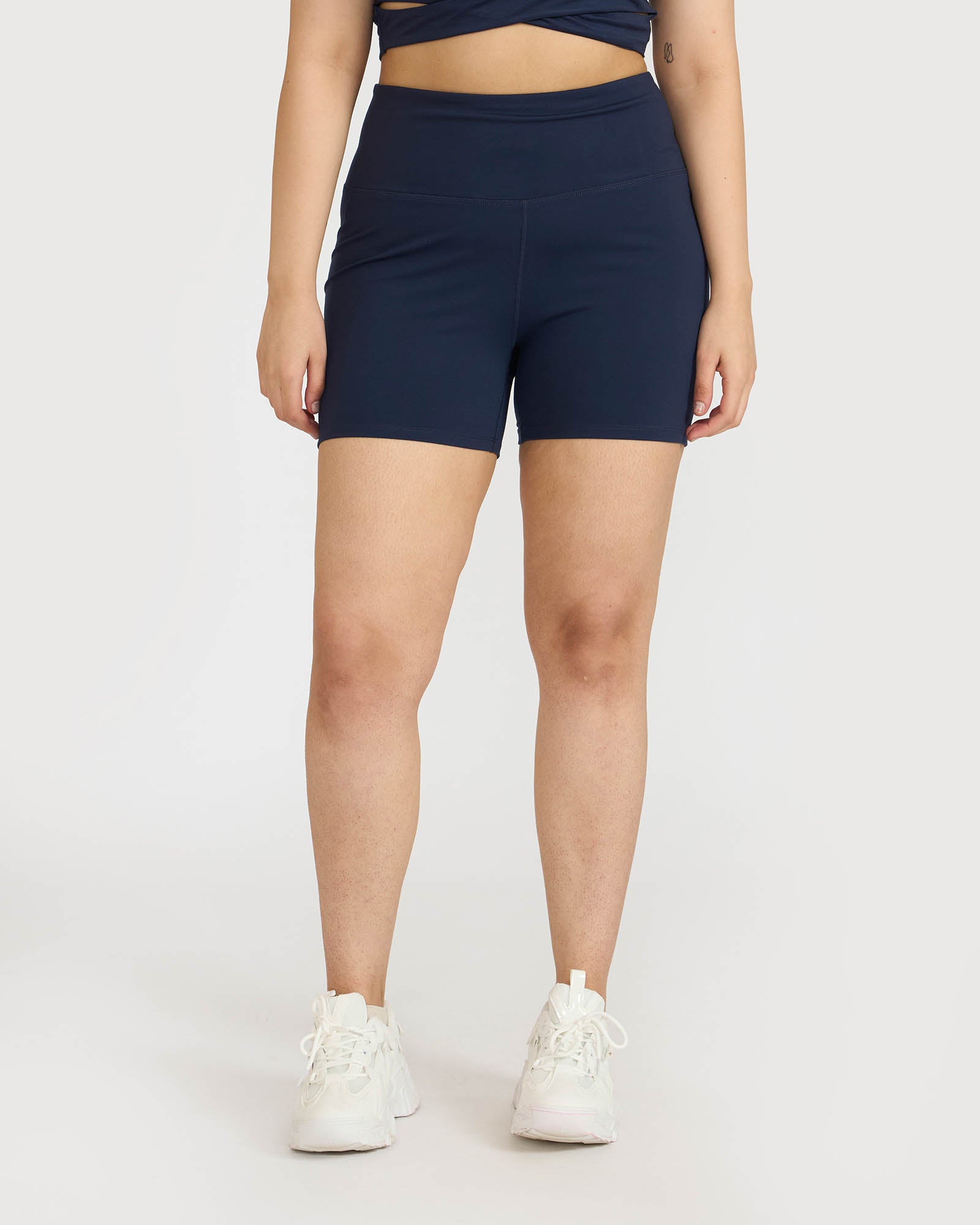 Zen Shorts & Front Wrap crop top Co-ord Set