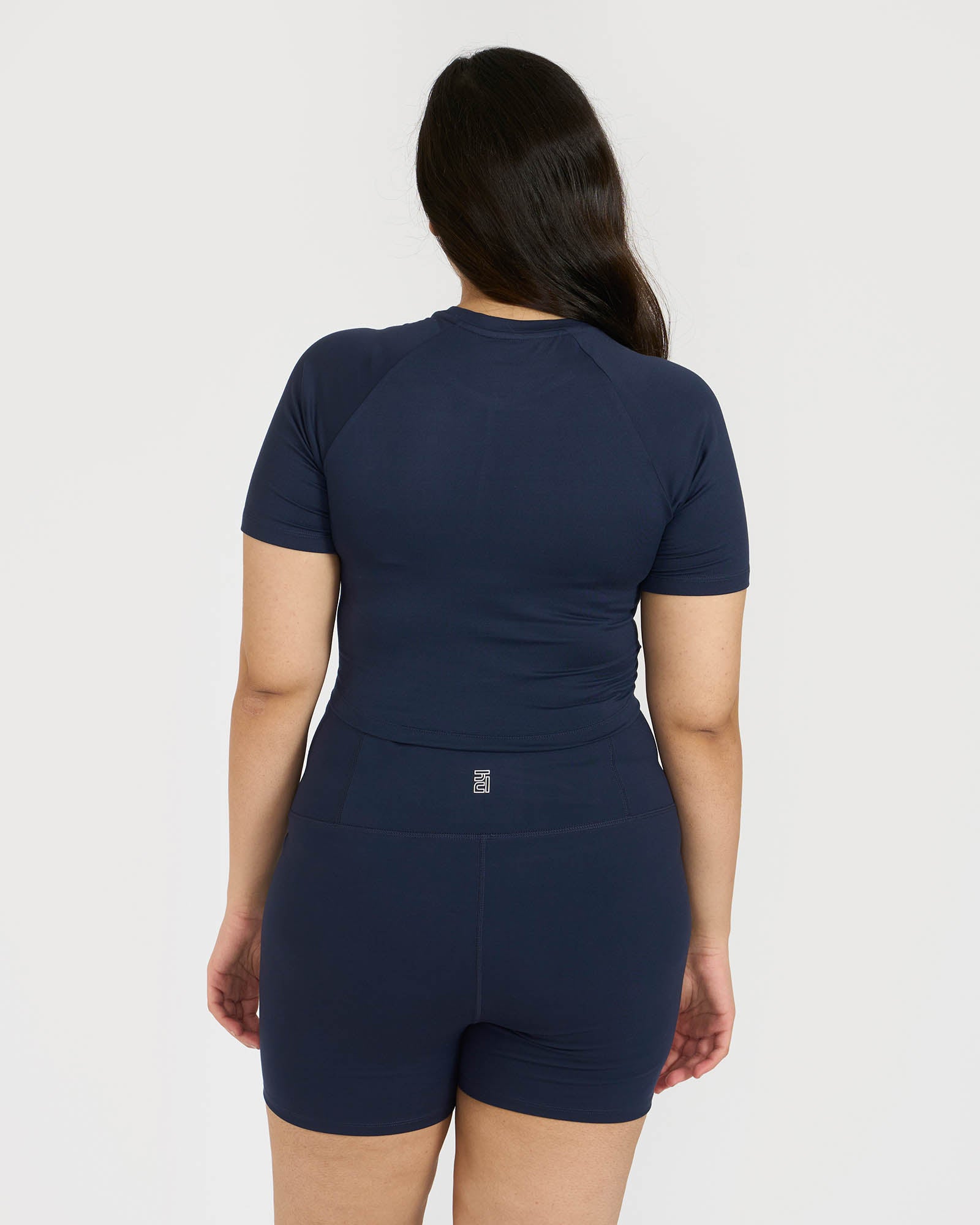 Zen Shorts & Front Wrap crop top Co-ord Set