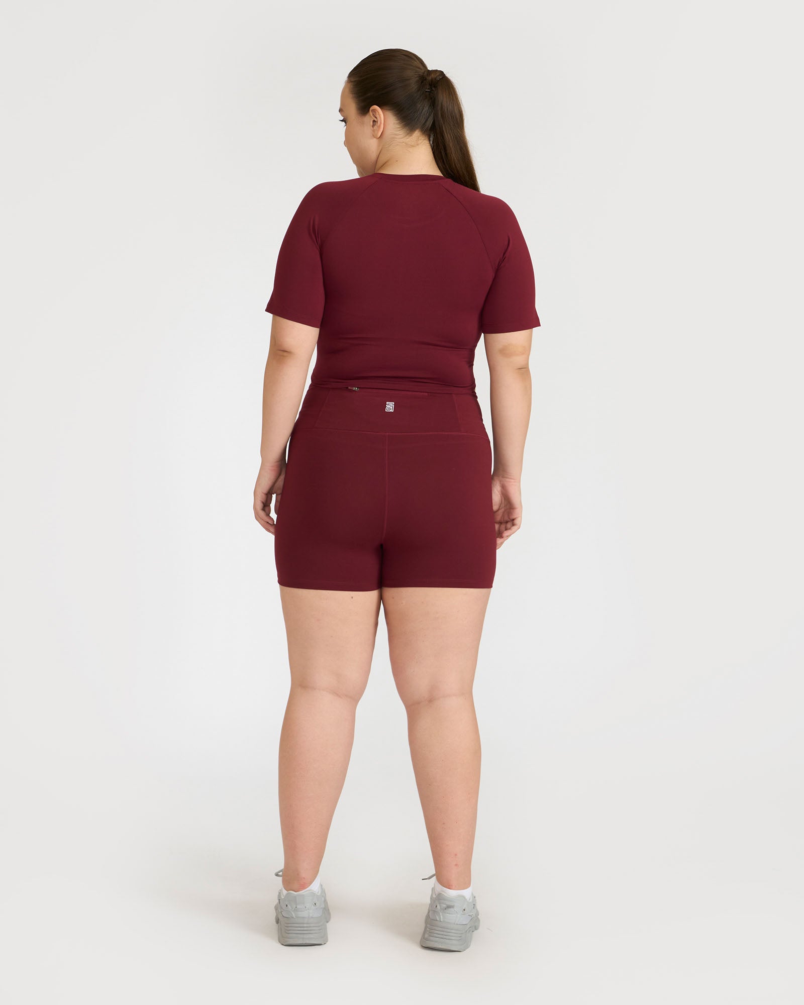 Zen Shorts & Front Wrap crop top Co-ord Set
