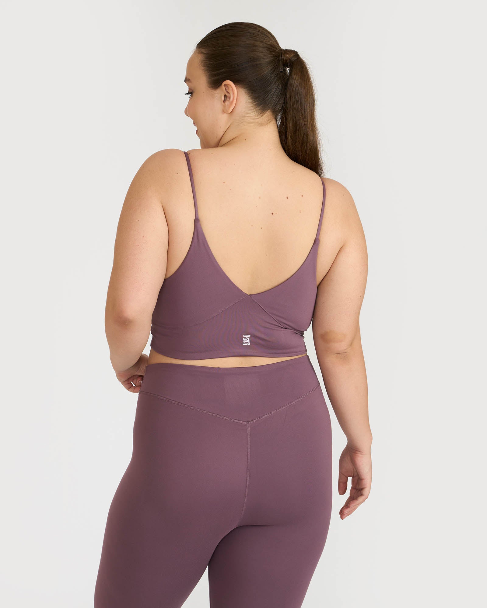 Zen Padded Sports Bra - V Neck