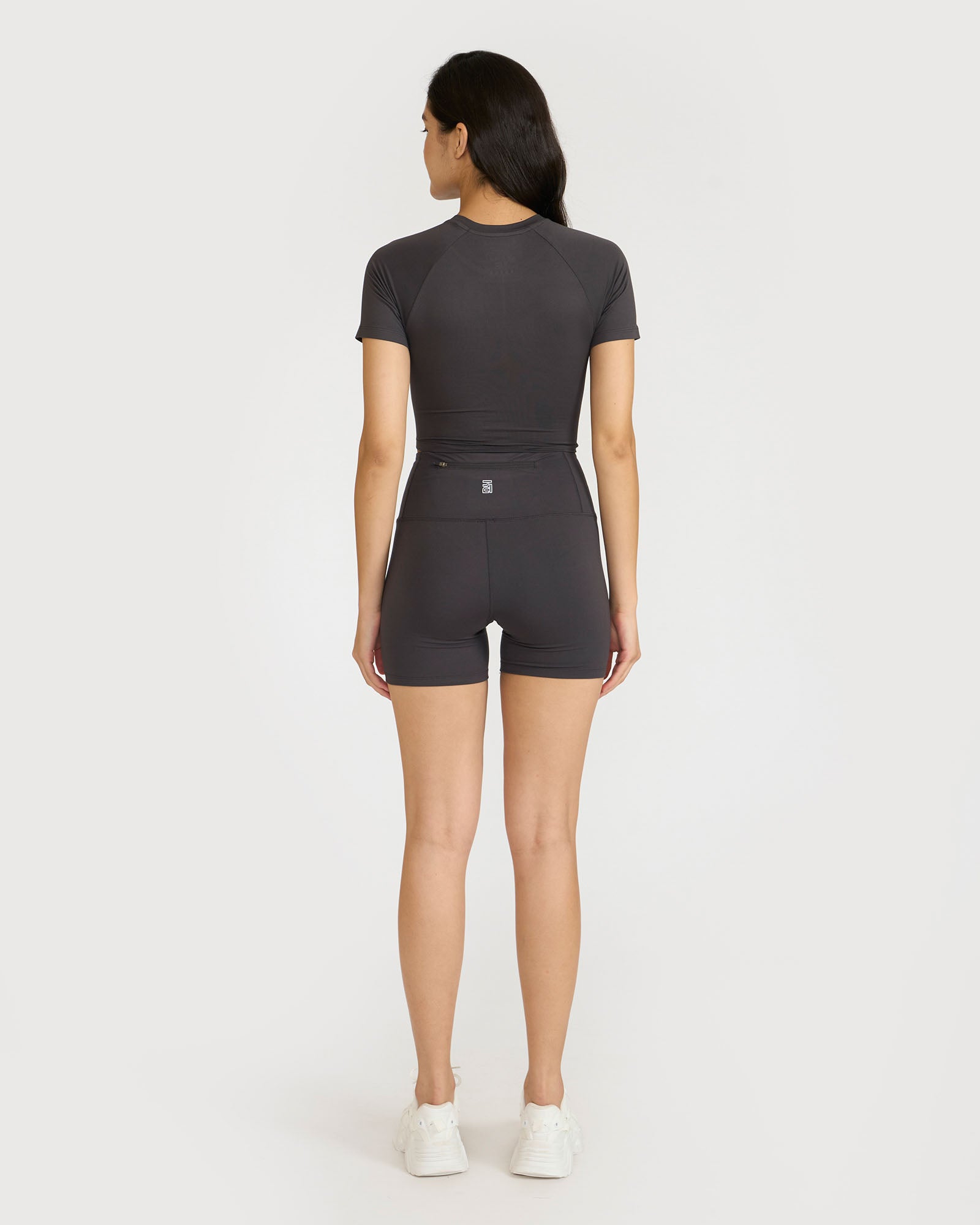 Zen Shorts & Front Wrap crop top Co-ord Set