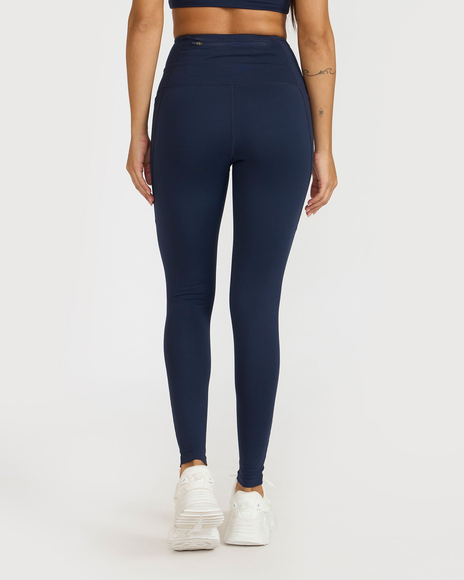 Zen Ankle Length Leggings and Padded V Neck Sports Bra Co-ord Set