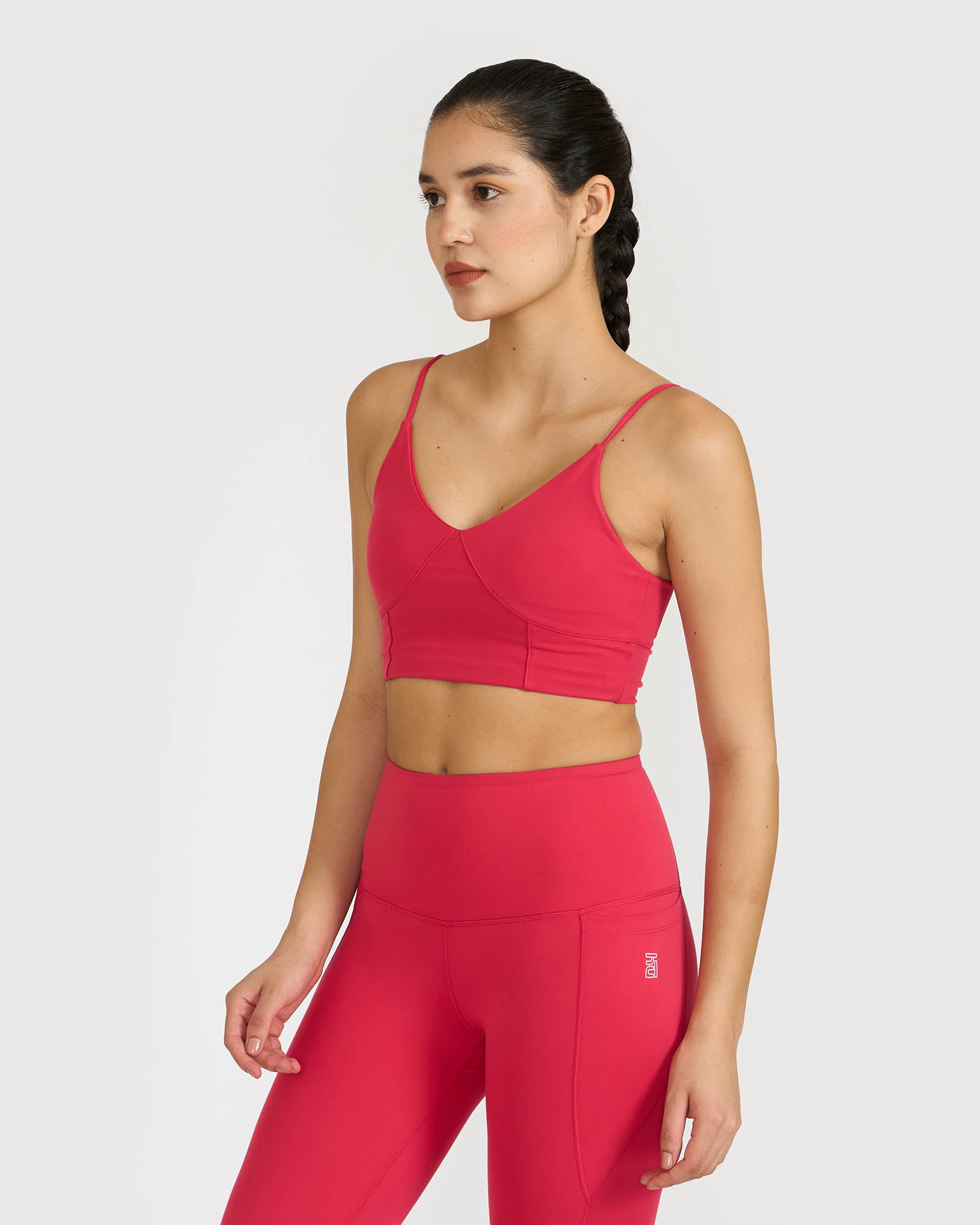Zen Padded Sports Bra - V Neck