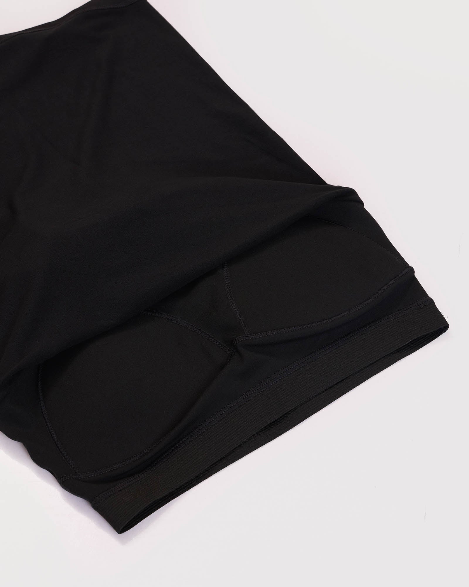Zen Polo Neck Top with In-built sports bra & Cheerful Skorts Co-Ord Set