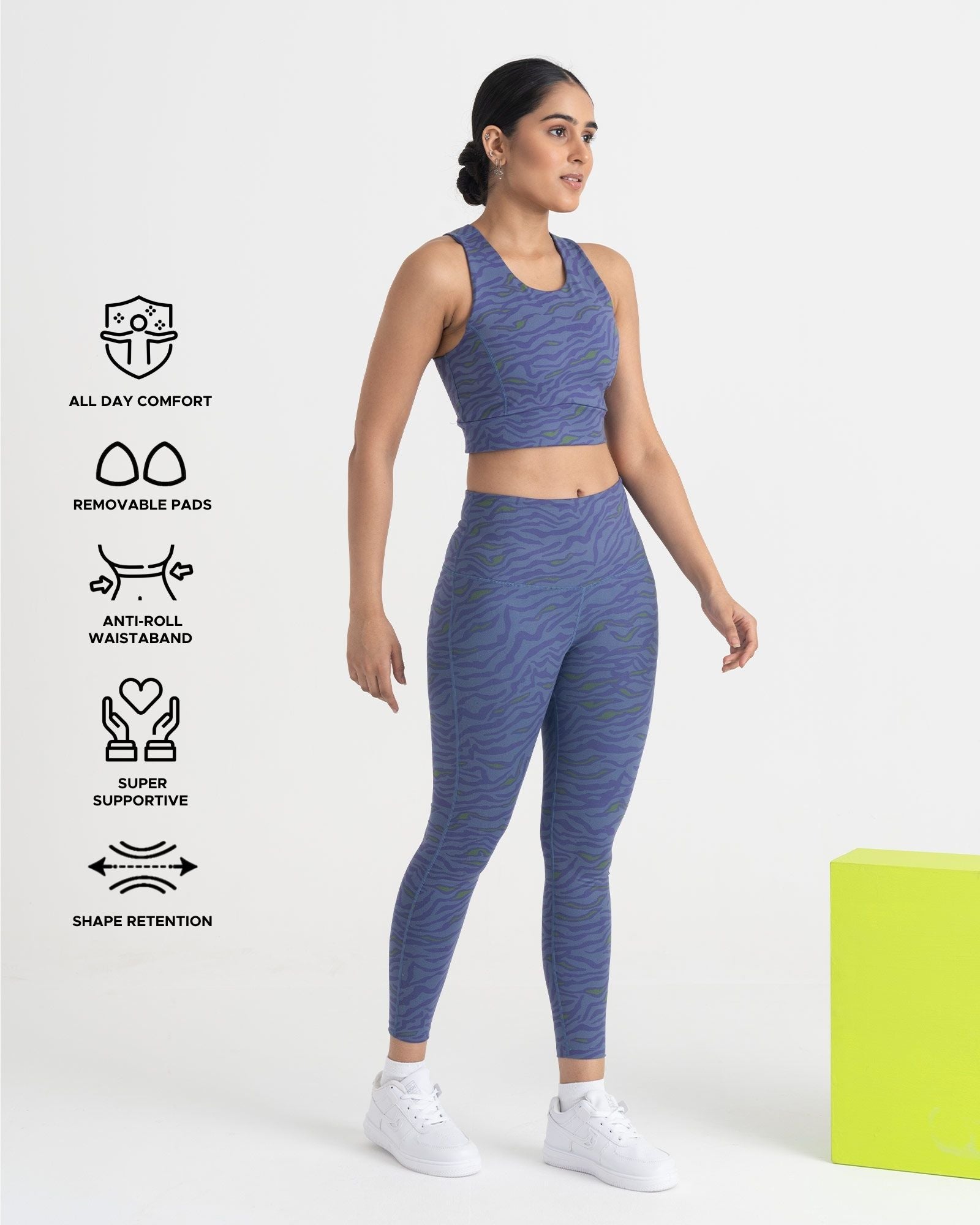 Safari Chic 2-in-1 Crop Top