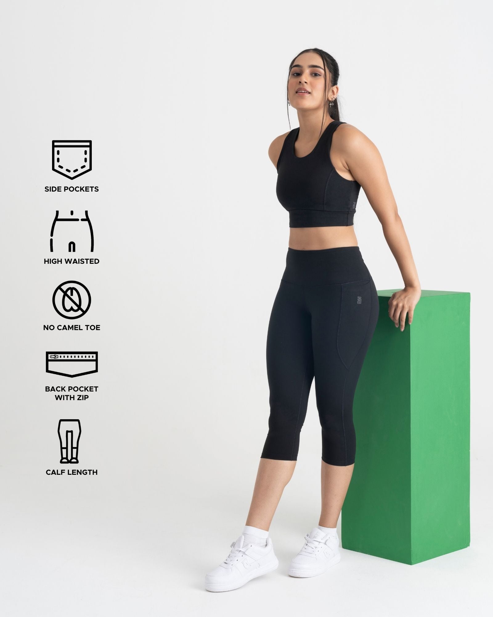 Zen Capris and 2-in-1 Crop Top Co-ord Set