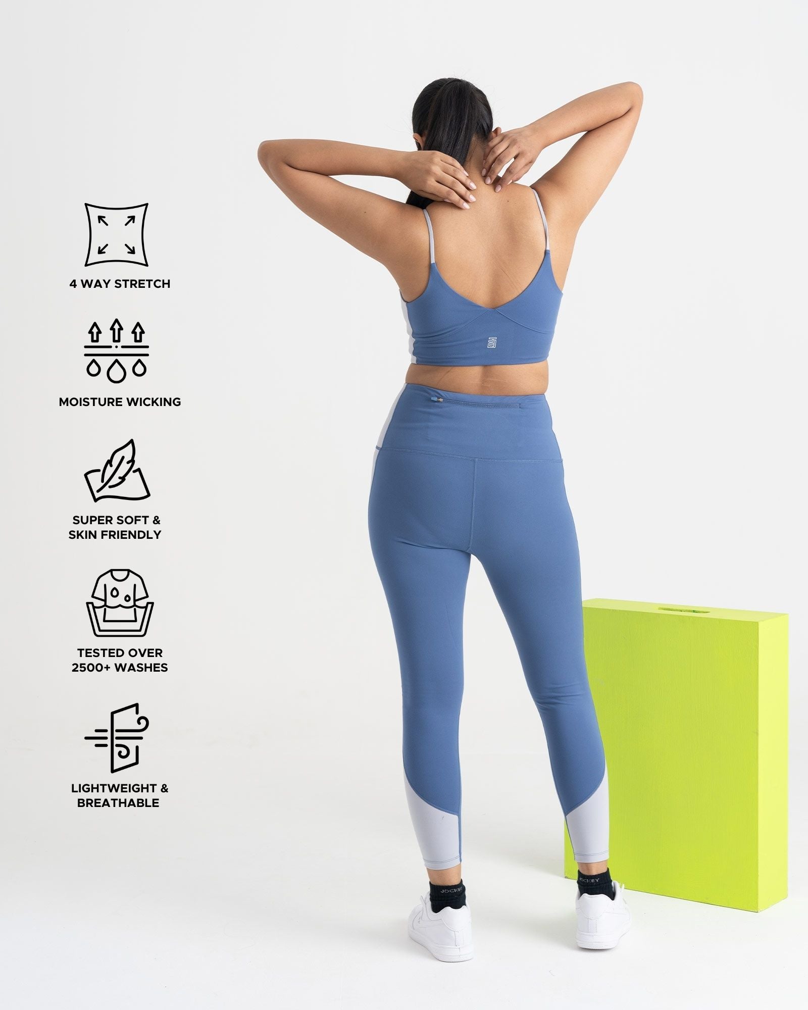 Epic Pop 7/8 Leggings and Sports Bra Co-ord Set