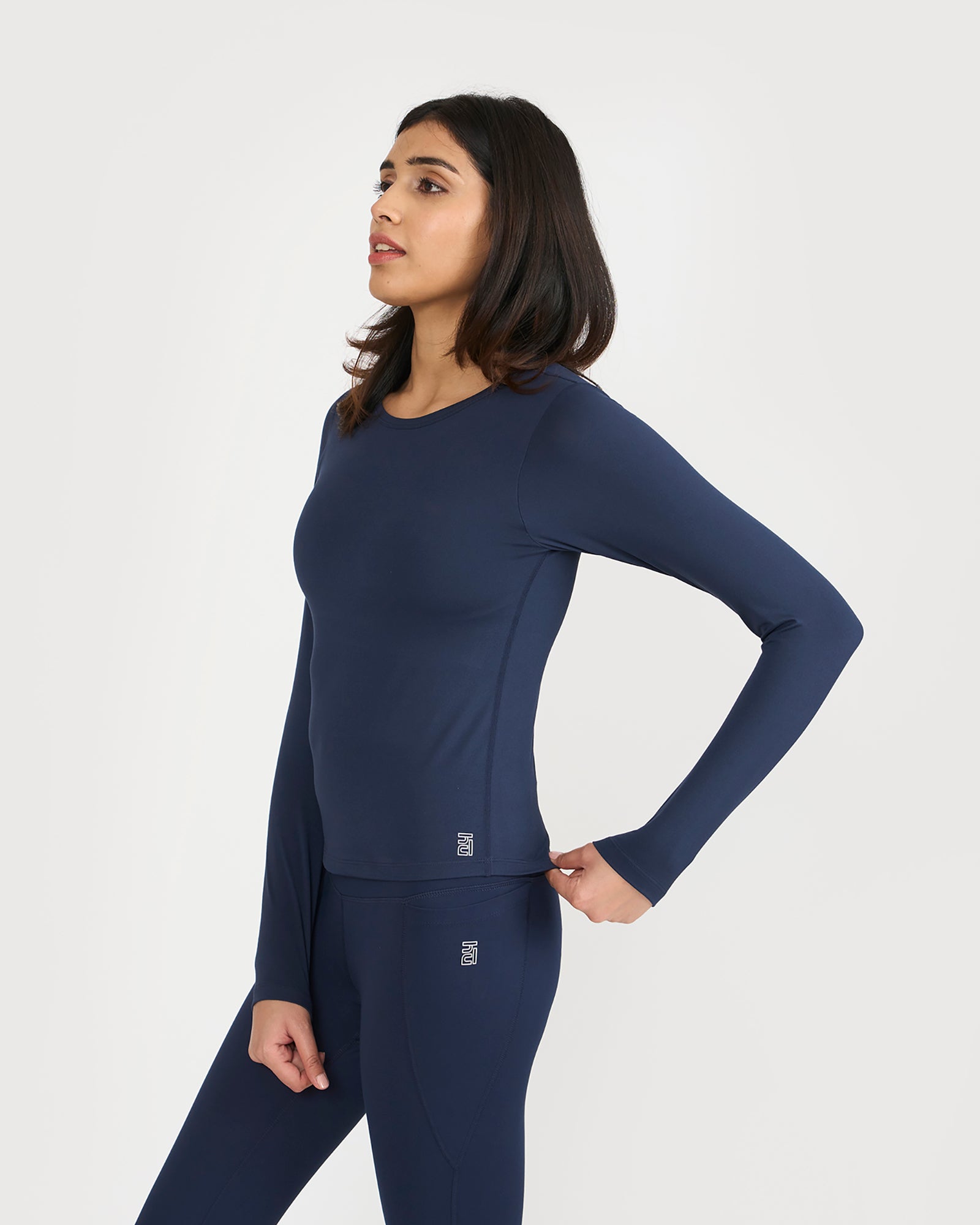 Zen Full Sleeves top with in-built sports bra