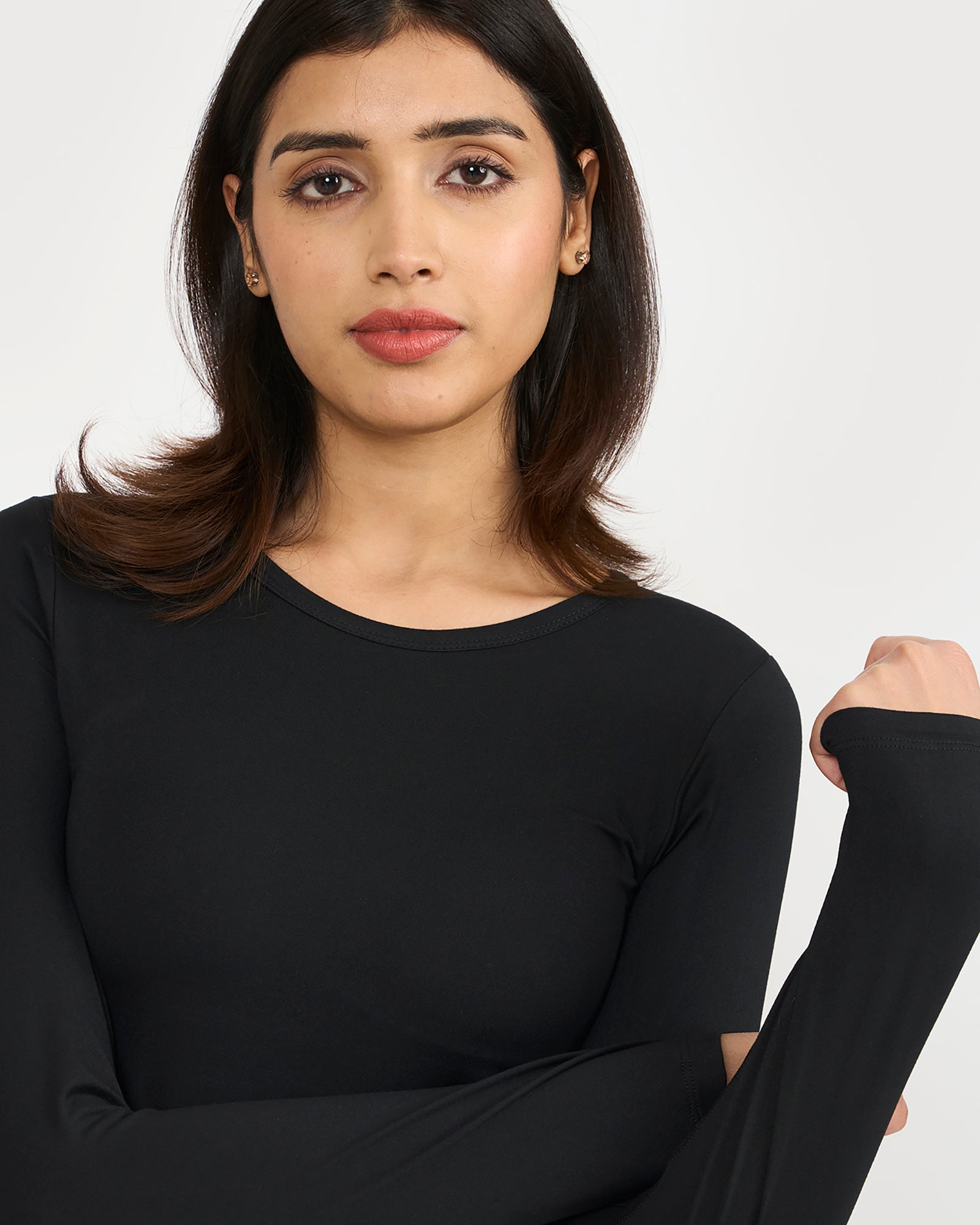 Zen Full Sleeves top with in-built sports bra