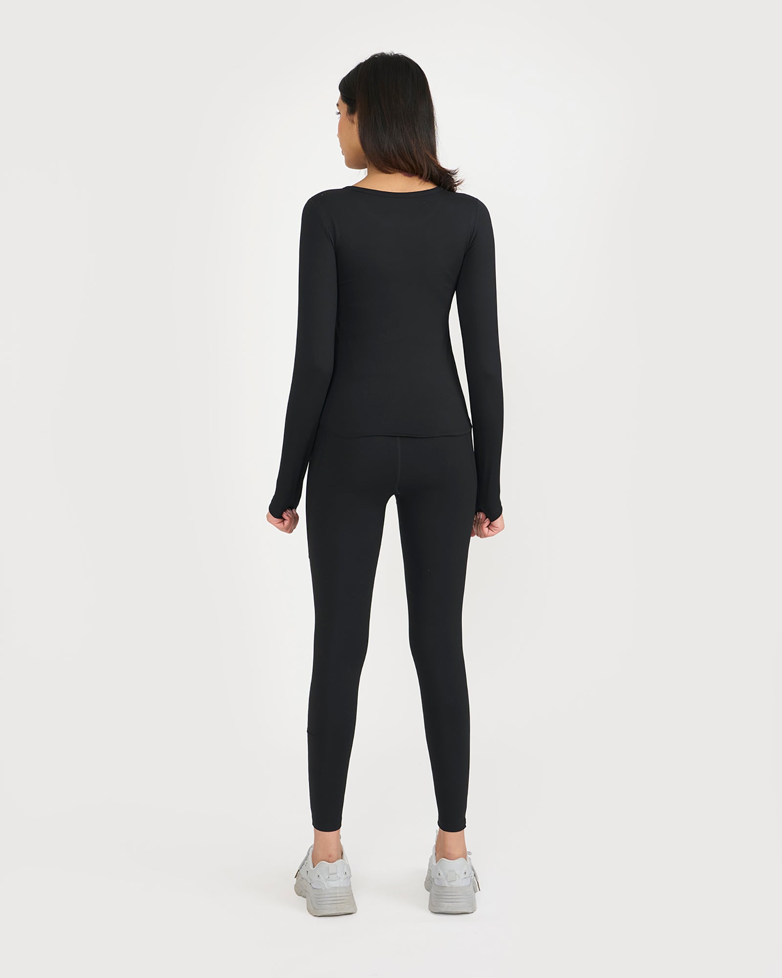 Zen Full Sleeves top with in-built sports bra