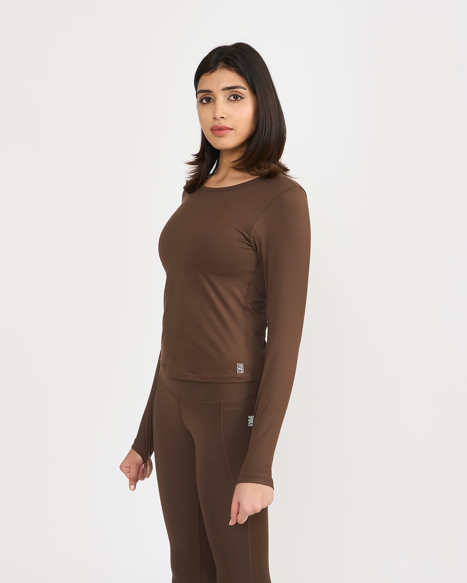 Zen Full Sleeves top with in-built sports bra