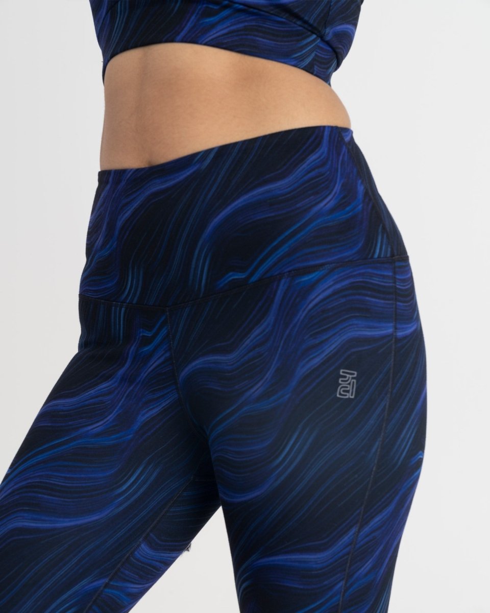 Cosmic Waves 7/8 Leggings