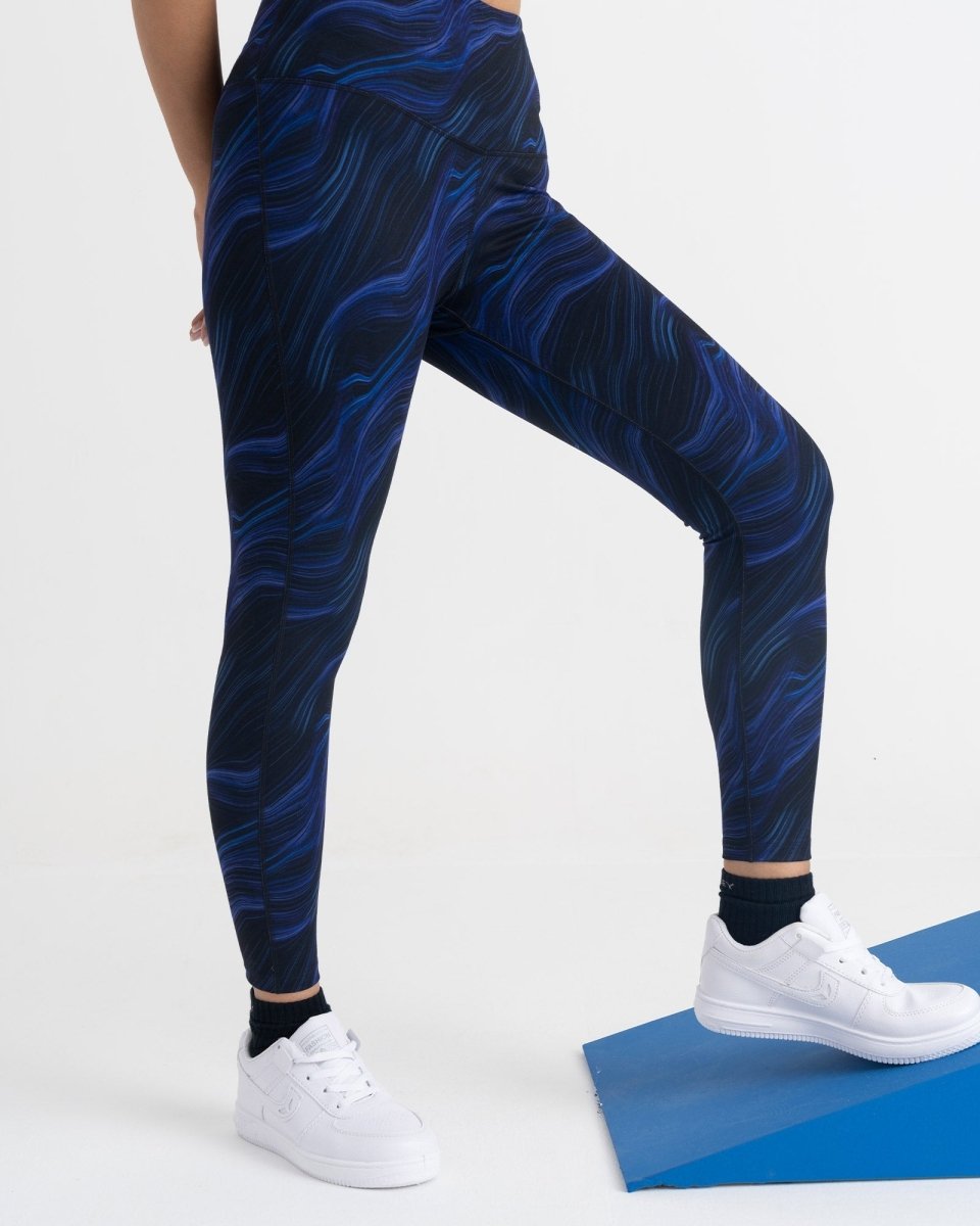 Cosmic Waves 7/8 Leggings
