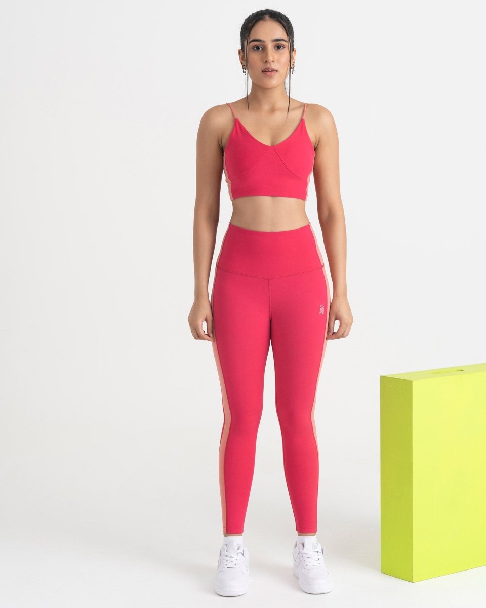 Epic Pop V-Neck Sports Bra