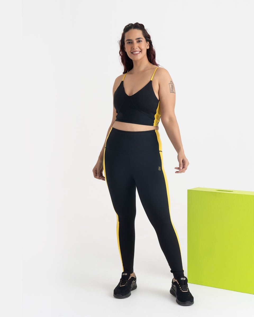 Epic Pop V-Neck Sports Bra